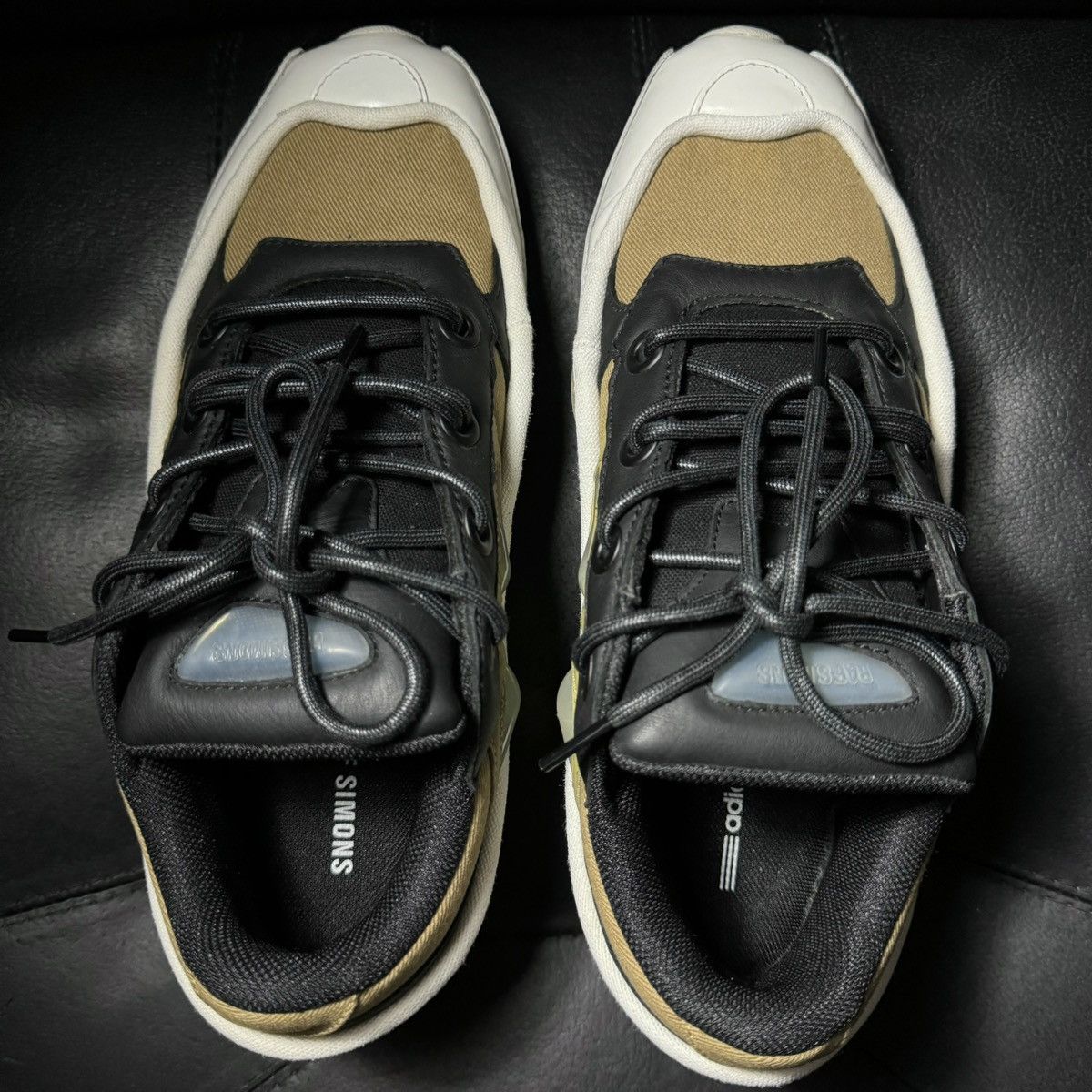 Adidas × Raf Simons adidas raf simons ozweego cream white Size US 8.5 / EU 41-42 - 7 Thumbnail