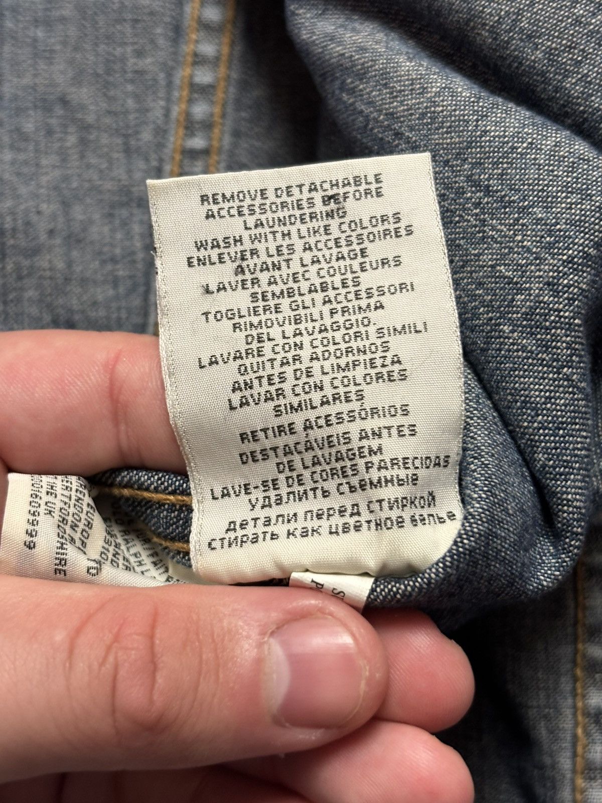 Denim & Supply Ralph Lauren × If Six Was Nine × Ralph Lauren Denim & Supply Ralph Lauren Jacket Faux Fur Collar Women XL Size XL / US 12-14 / IT 48-50 - 17 Thumbnail
