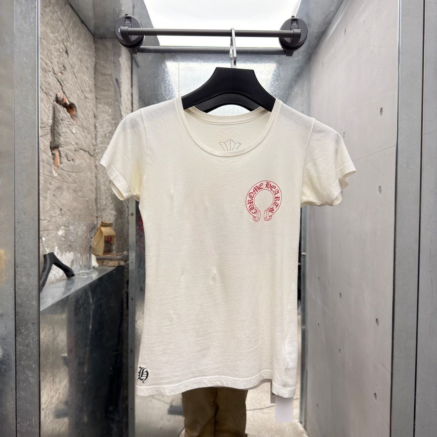 Chrome Hearts Chrome Hearts White T-Shirt S Men Size US S / EU 44-46 / 1 - 1 Thumbnail