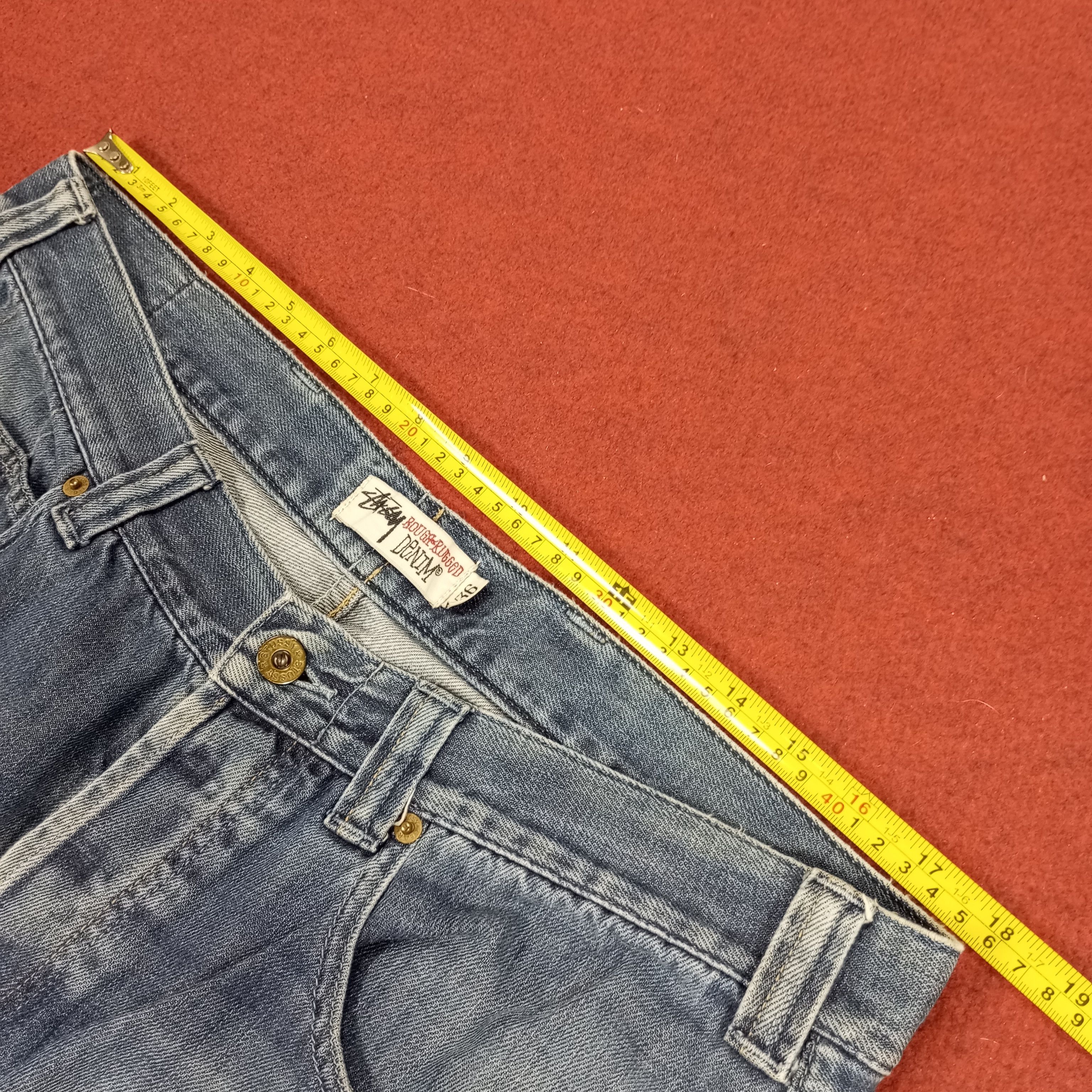 Stussy Stussy Streetwear Skateboard Custom Art Logo Style Jeans Size US 35 - 7 Thumbnail