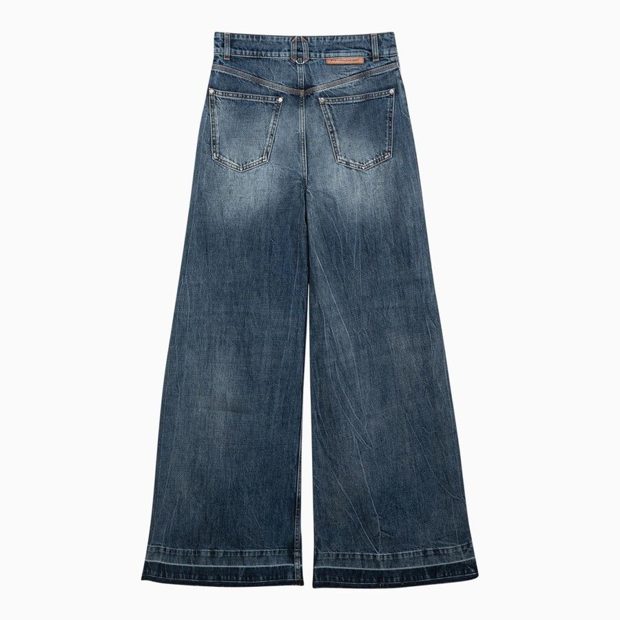 Stella McCartney o1d2blof1024 Denim Jeans in Blue Size 27" / US 4 / IT 40 - 2 Thumbnail