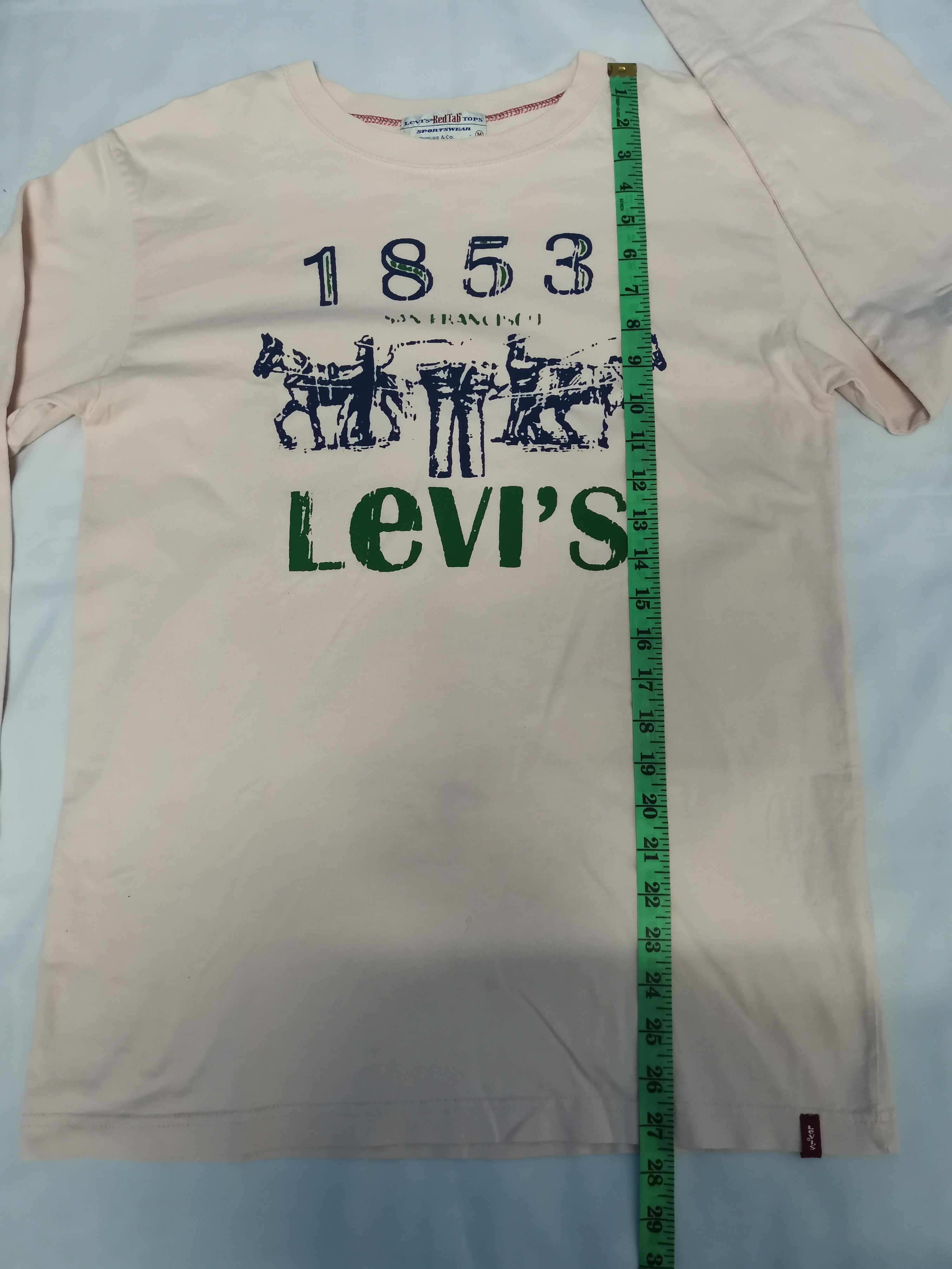 Levi's Vintage Levis Red Tab Long Sleeve 1853 San Francisco Size US M / EU 48-50 / 2 - 4 Thumbnail