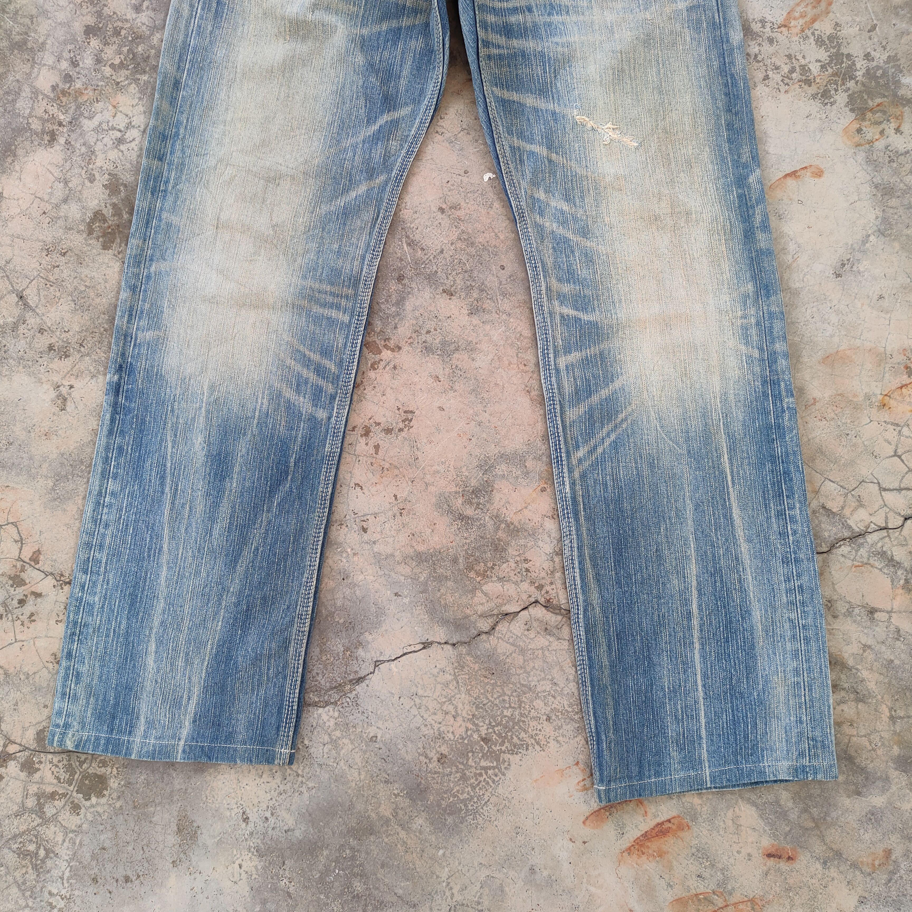 Edwin W32 VINTAGE EDWIN XV FADED JEANS DENIM PANTS Size US 32 / EU 48 - 5 Thumbnail