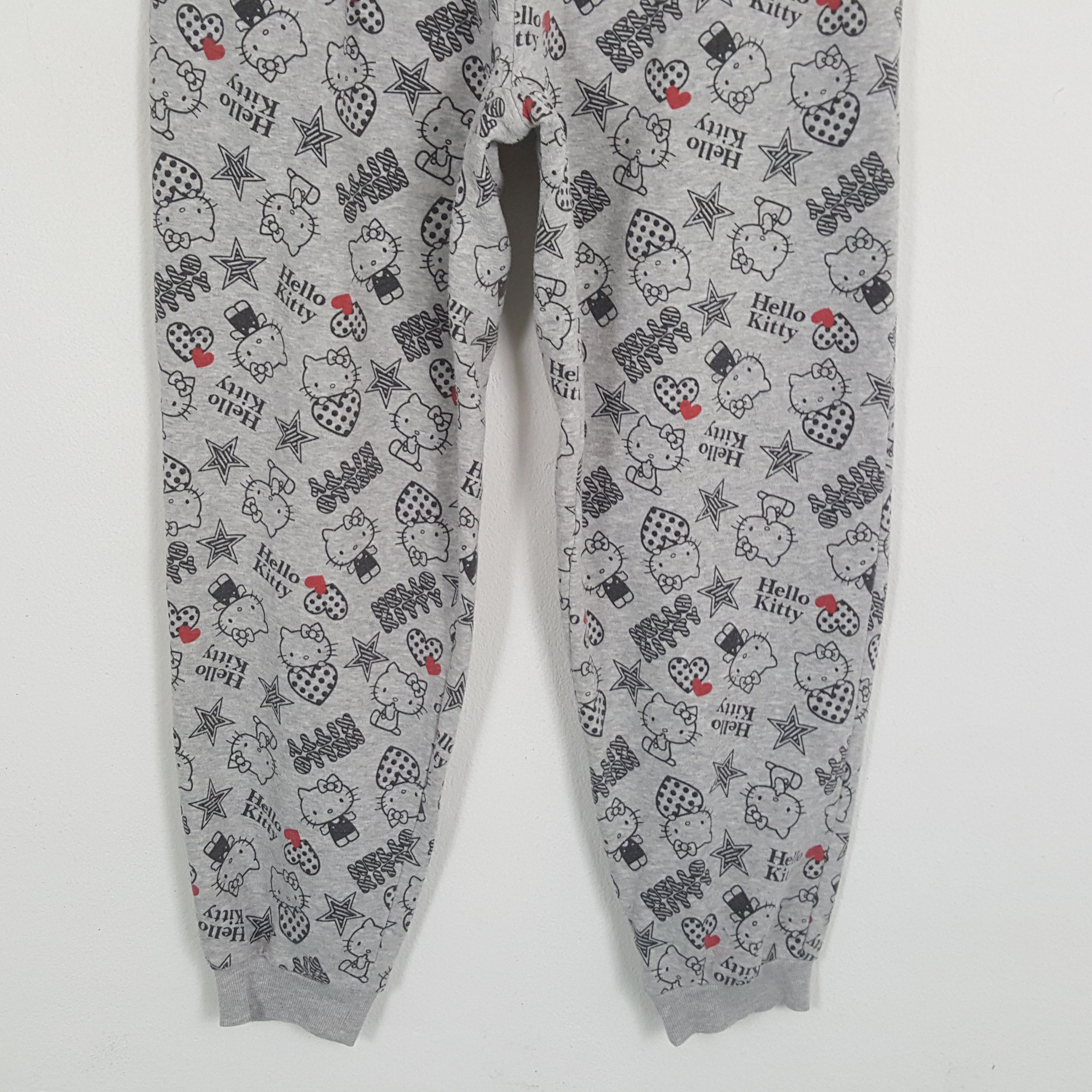 Cartoon Network × Vintage HELLO KITTY Cartoon Character Fullprint Joggers Pants Size US 30 / EU 46 - 3 Thumbnail