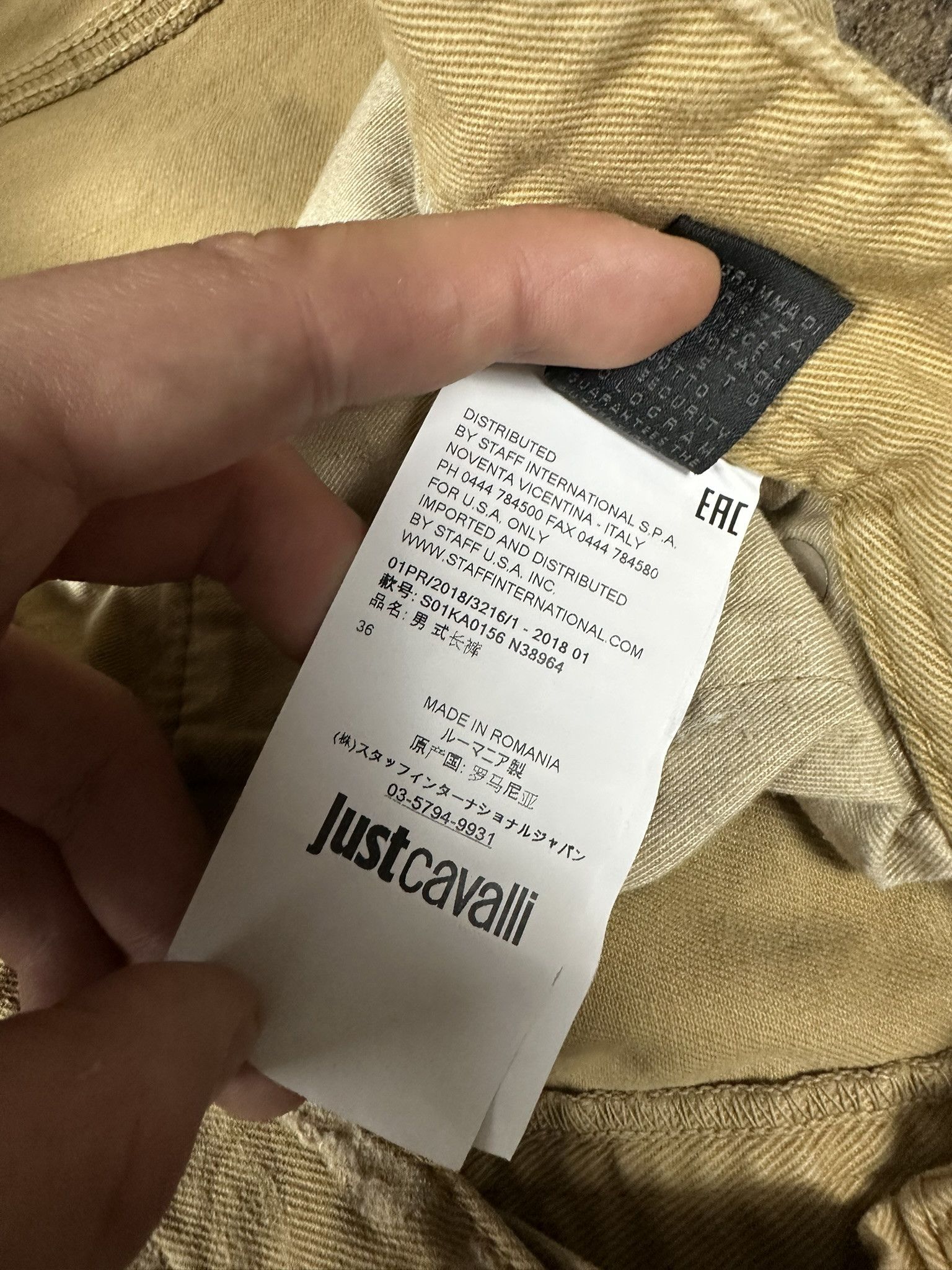Just Cavalli Y2k Just Cavalli Biker Distressed Skinny Jeans Size US 36 / EU 52 - 9 Thumbnail