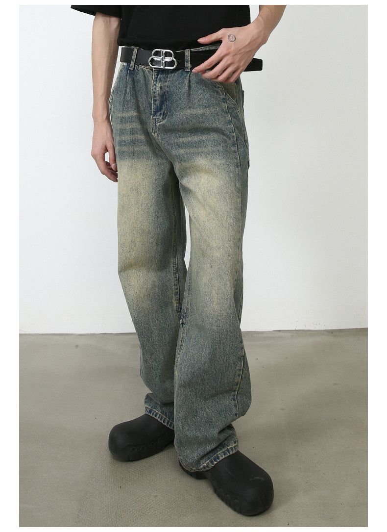 Japanese Brand American retro straight trend loose jeans y2k Size US 32 / EU 48 - 2 Thumbnail