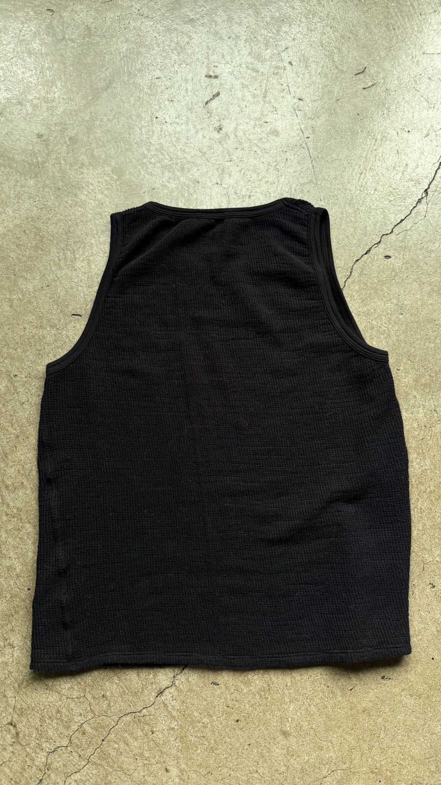 Saint Laurent Paris Hedi Slimane Saint Laurent Waffle Knit Tank Top Size US M / EU 48-50 / 2 - 3 Thumbnail