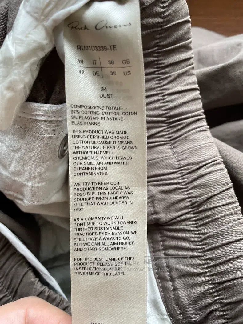Other Rick Owens Cargo Pocket Pants Size US 32 / EU 48 - 3 Thumbnail