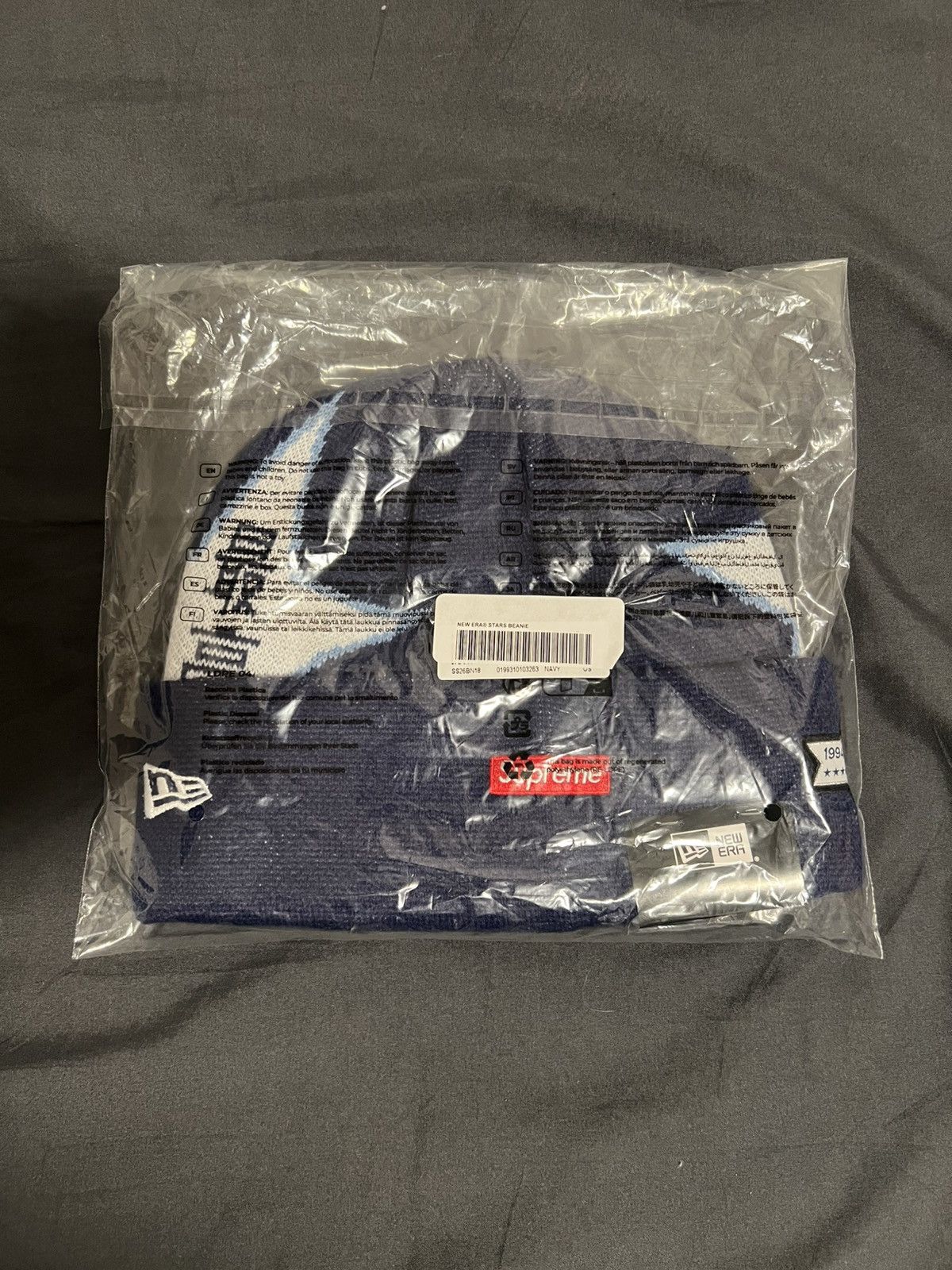 Supreme Supreme New Era Stars Beanie Size ONE SIZE - 2 Thumbnail