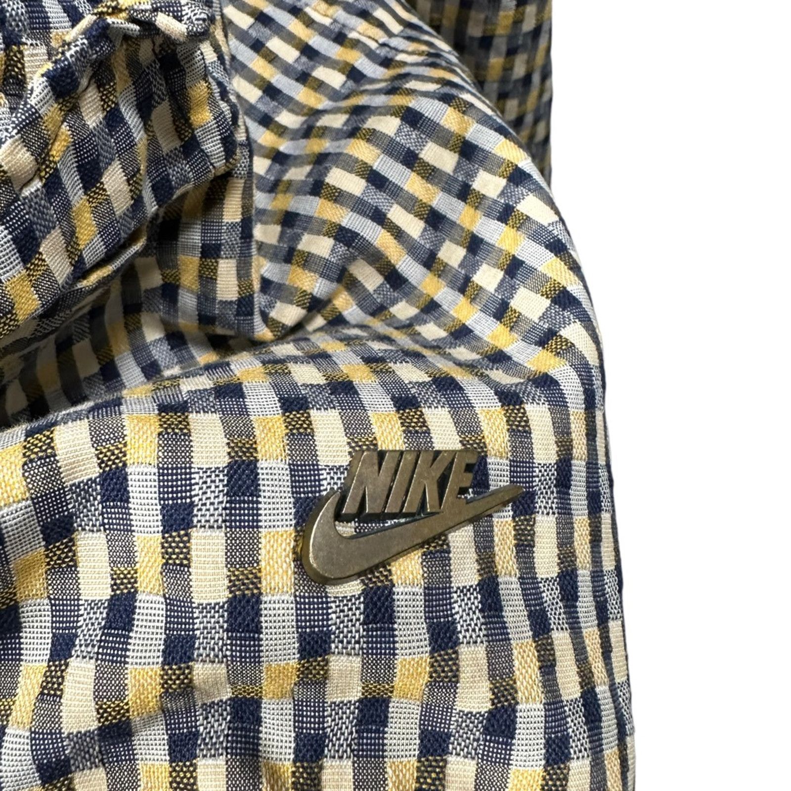 Nike Nike Mens Harlem Rens Jacket Vintage Blue Yellow Stripe XXL Size US XXL / EU 58 / 5 - 5 Thumbnail