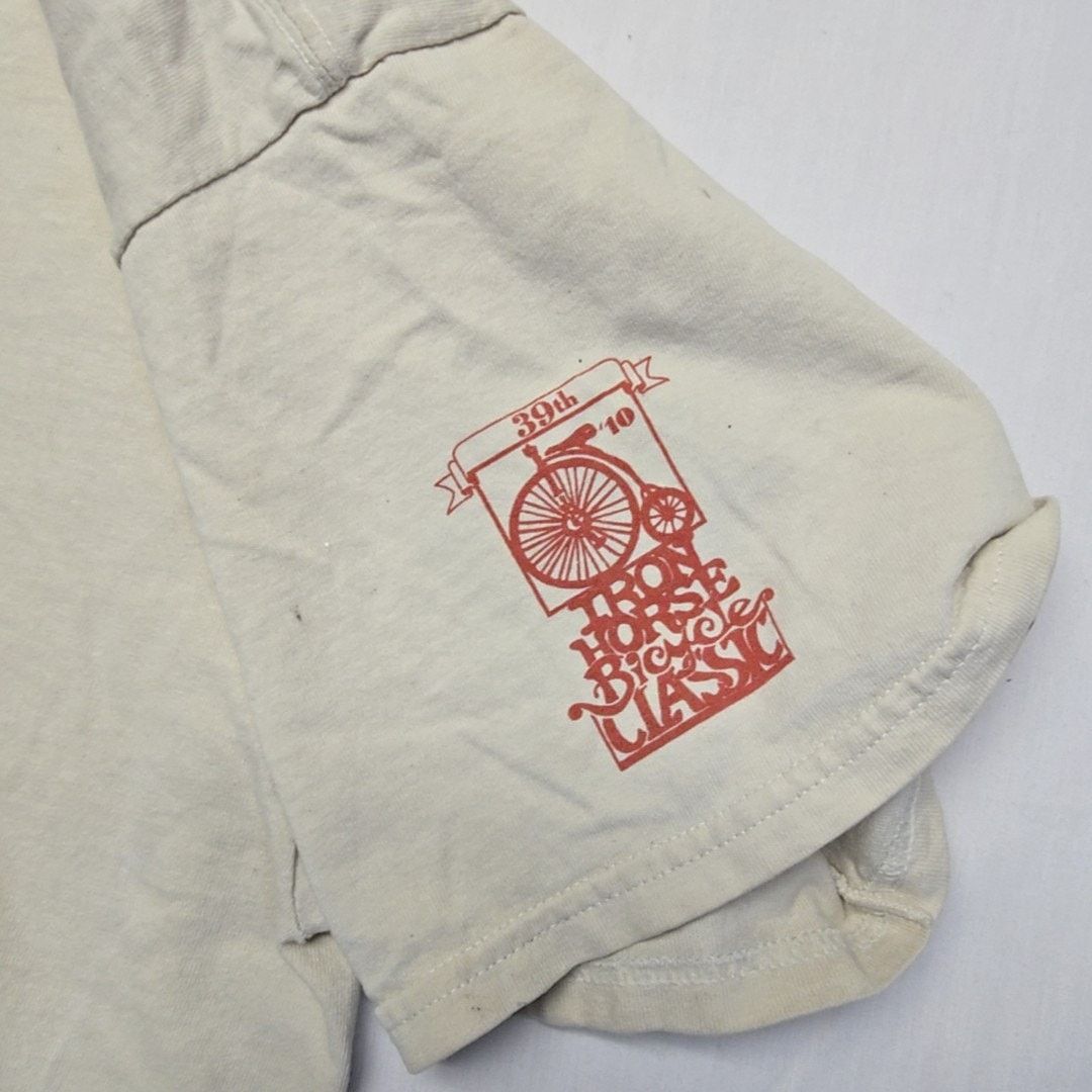 Gildan Iron Horse Bicycle Classic Tee 39th Annual White Large Size US XL / EU 56 / 4 - 6 Thumbnail