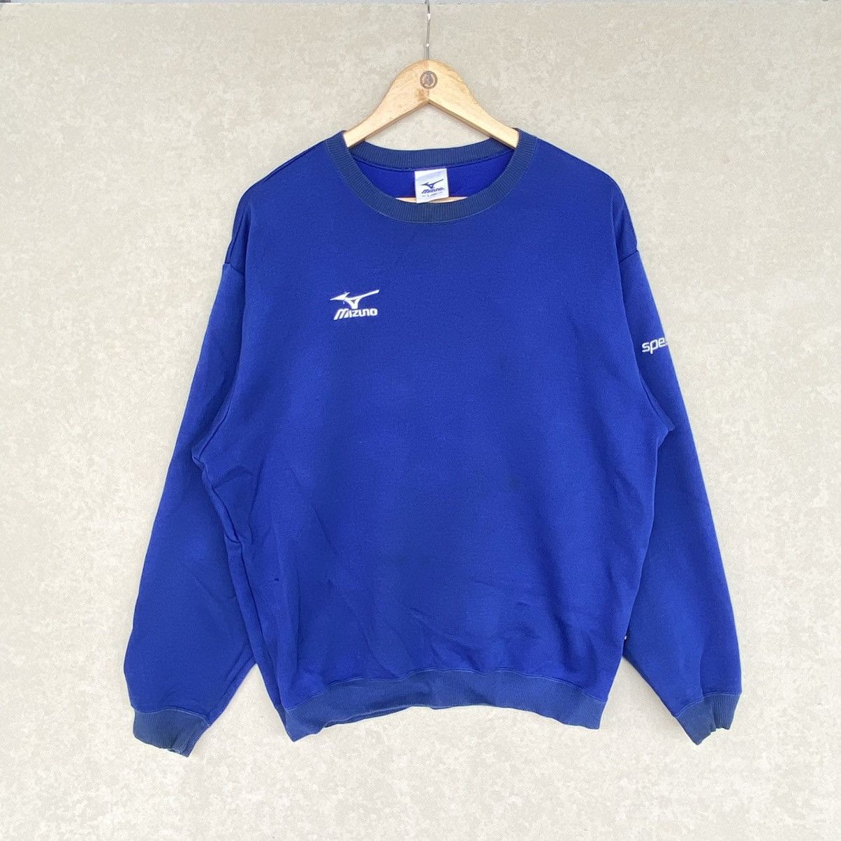 Other Vintage Mizuno Small Logo Printed Crewneck Sweatshirt Blue Size US L / EU 52-54 / 3 - 1 Thumbnail