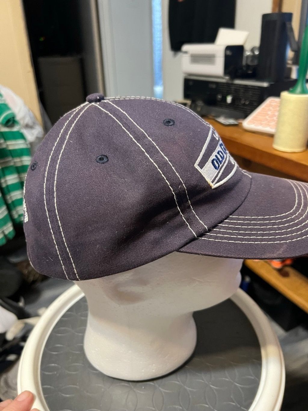 Vintage Men's Old Guys Rule m Navy Baseball Cap Hat Size ONE SIZE - 4 Thumbnail