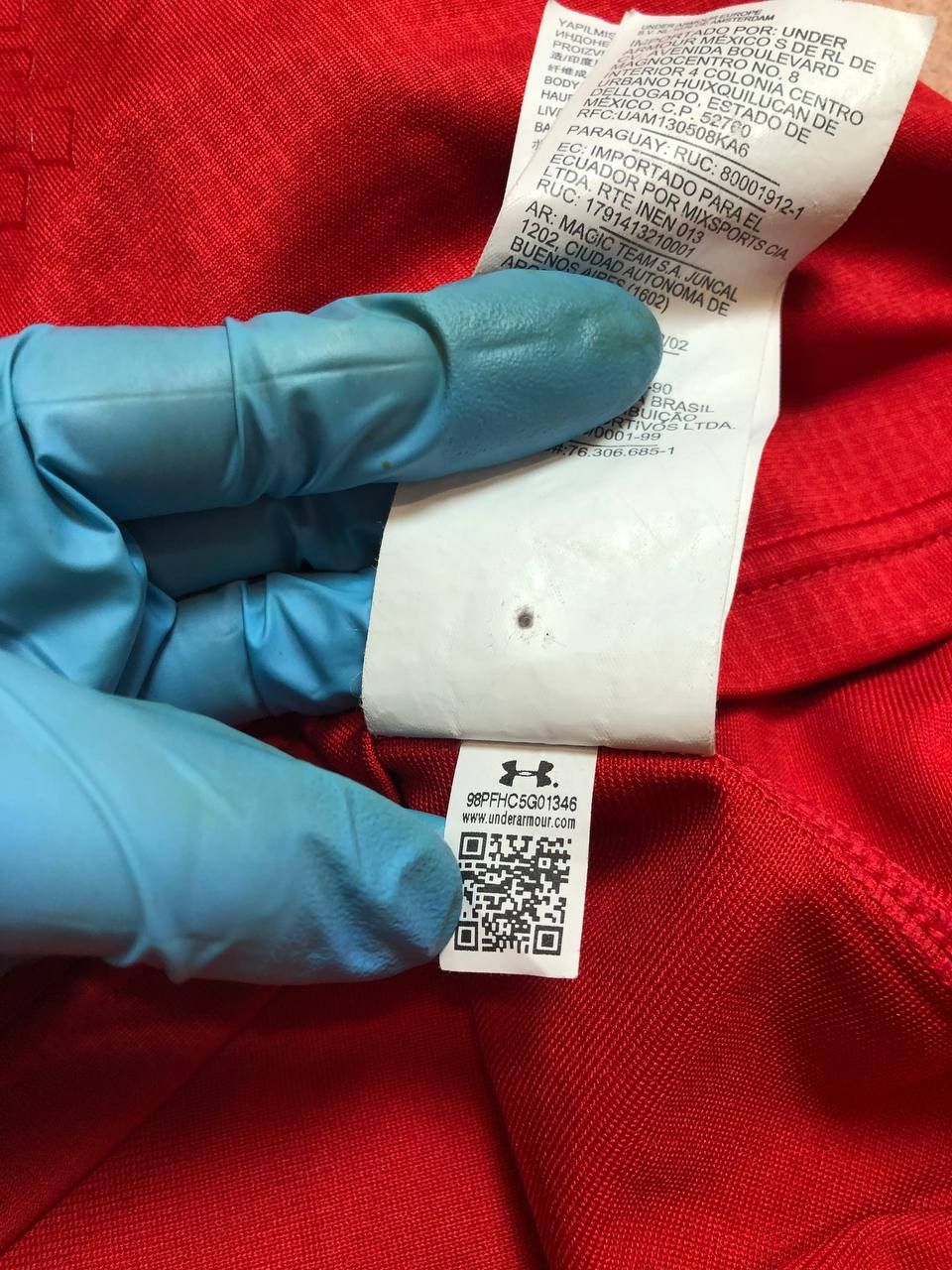 Under Armour WRU Wales National Rugby Under Armour Team Shirt Jersey Size US M / EU 48-50 / 2 - 4 Thumbnail