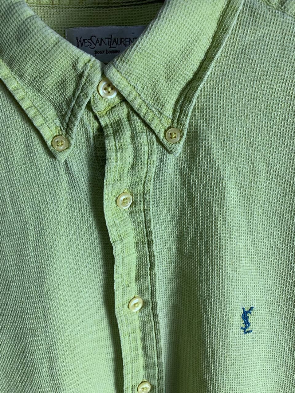 Yves Saint Laurent VINTAGE YVES SAINT LAURENT DESIGNER SHIRT JAPAN STYLE 90s Size US M / EU 48-50 / 2 - 5 Thumbnail