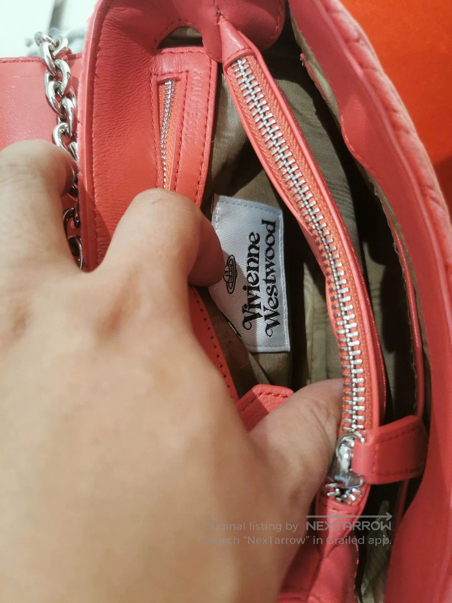 Vivienne Westwood Vivienne Westwood Red Handbag. Size ONE SIZE - 5 Thumbnail