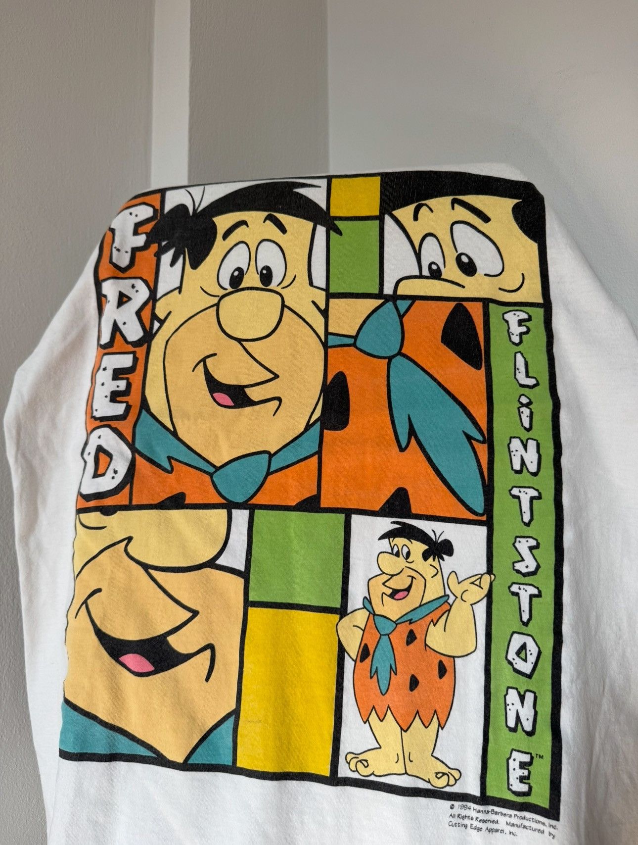 Cartoon Network × Nickelodeon × Vintage Vintage Flintstone - cartoon network t shirt Size US L / EU 52-54 / 3 - 1 Thumbnail