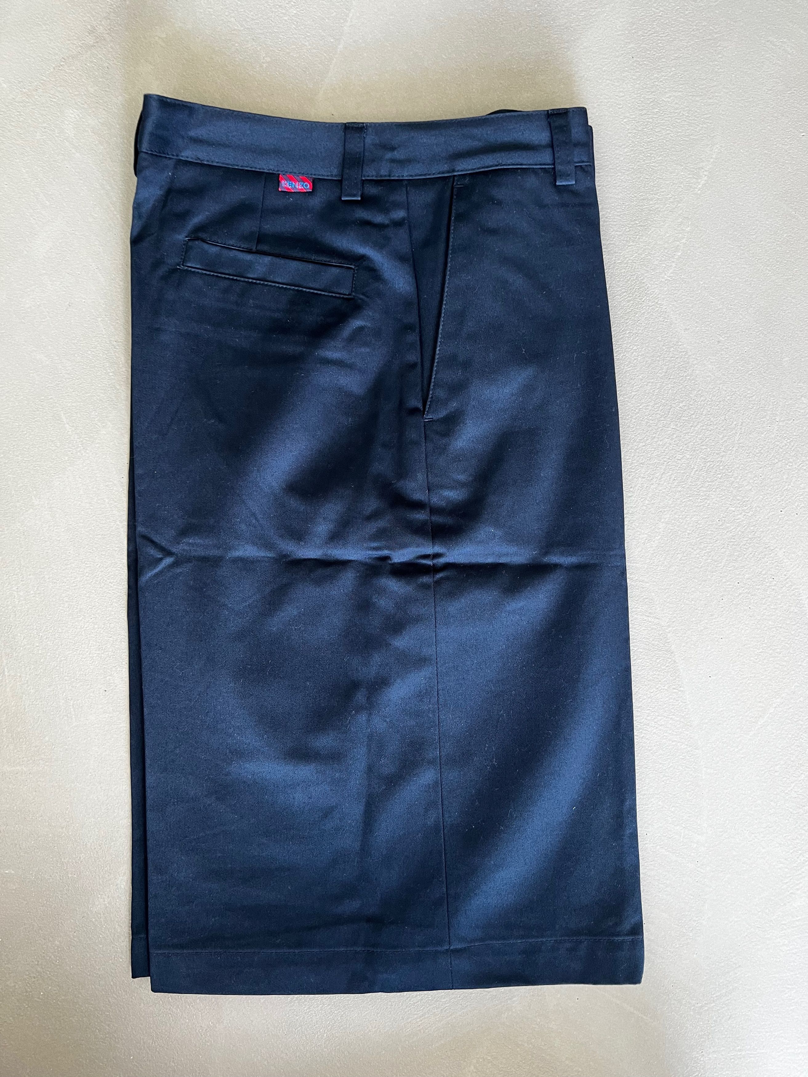 Kenzo Kenzo Long Single Pleated Bermuda Shorts Size US 30 / EU 46 - 4 Thumbnail