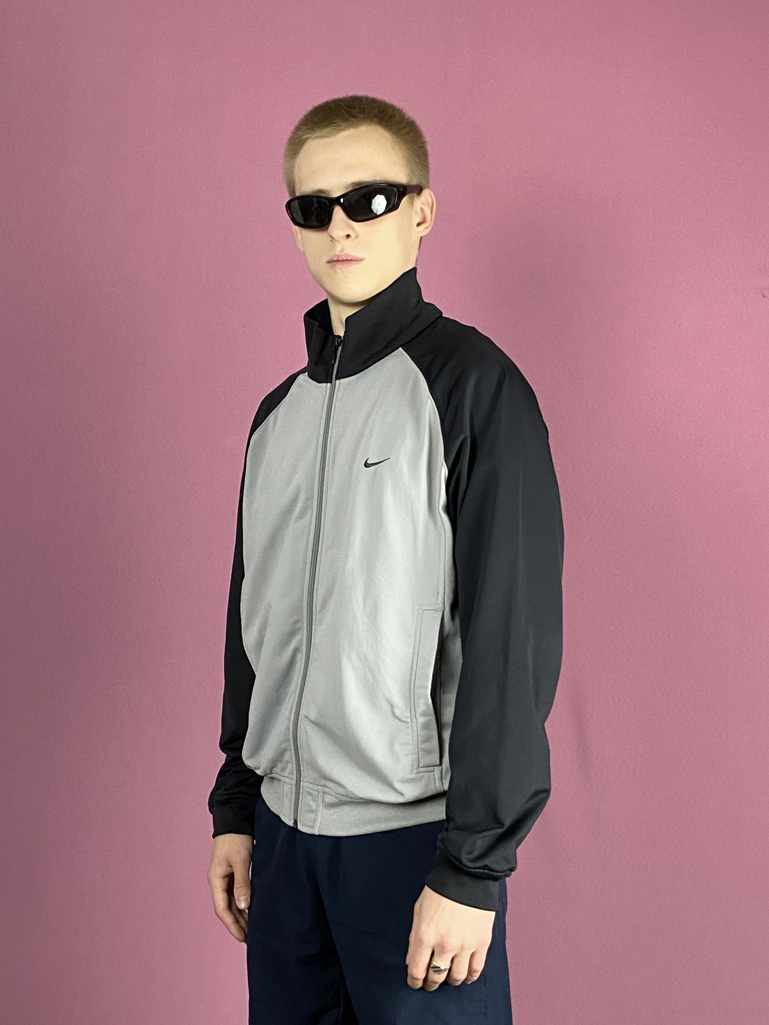 Nike × Vintage Nike Vintage Men's Track Jacket - M Size US M / EU 48-50 / 2 - 2 Thumbnail