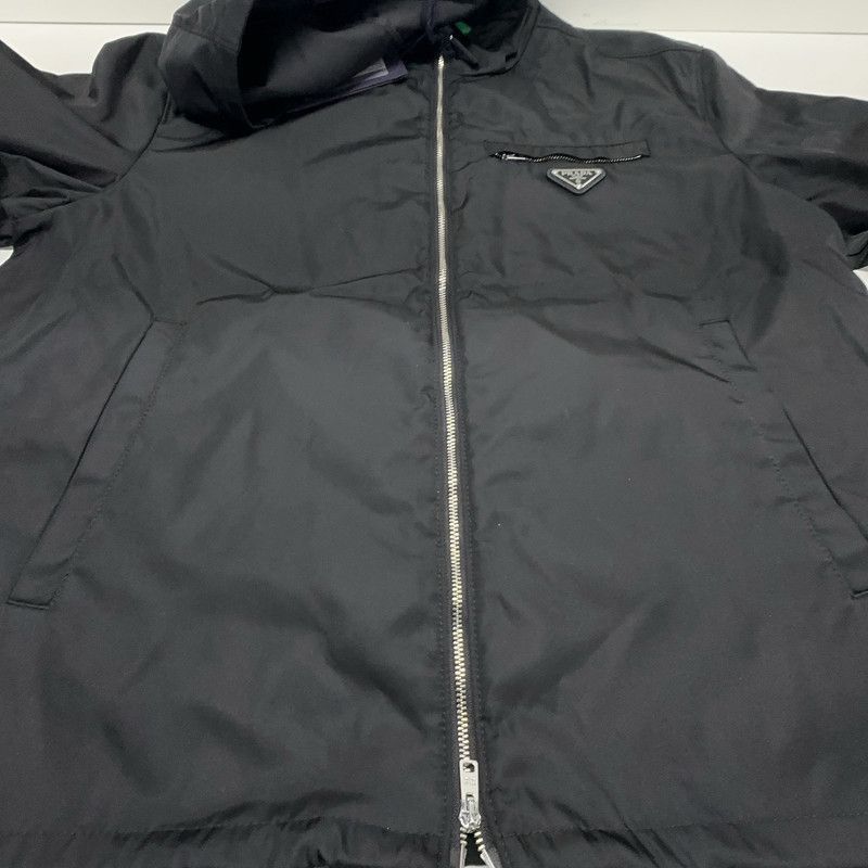 Prada Prada ReNylon Logo Hooded Jacket for Men-2506 Size US L / EU 52-54 / 3 - 2 Thumbnail