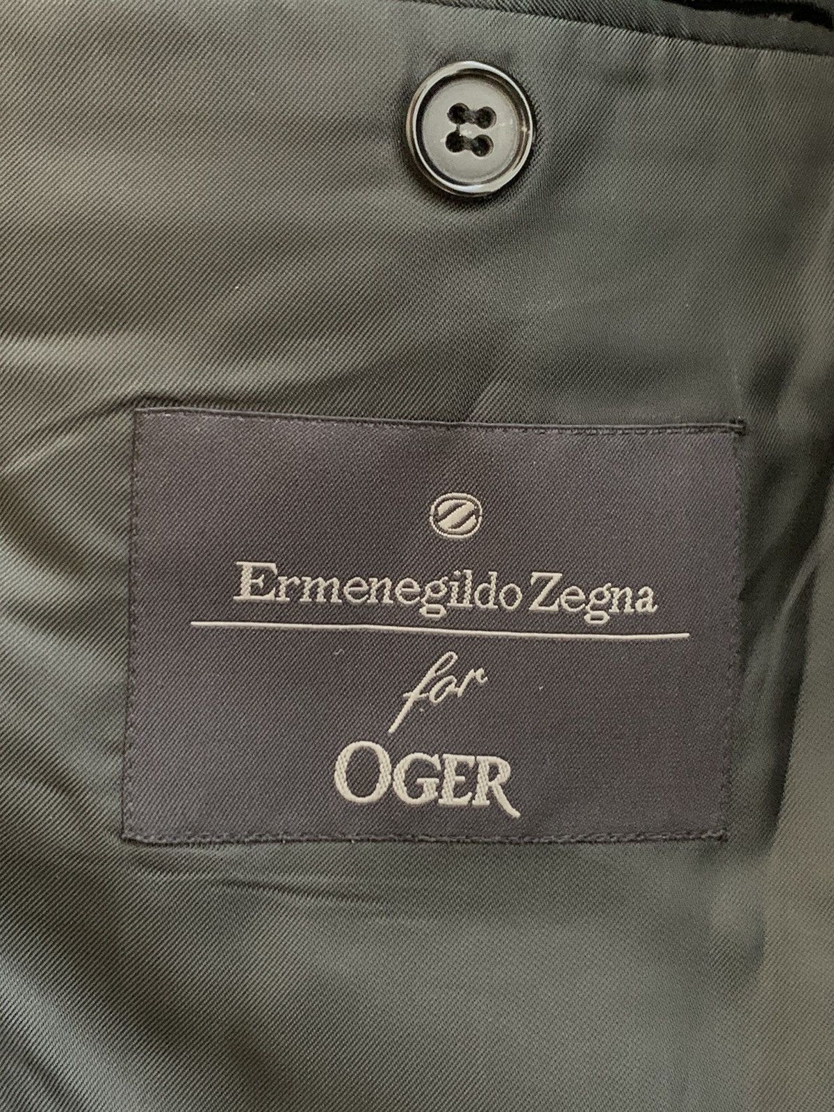 Ermenegildo Zegna Ermenegildo Zegna Striped Wool Blazer Vintage 90s 52 IT Size 42R - 10 Thumbnail