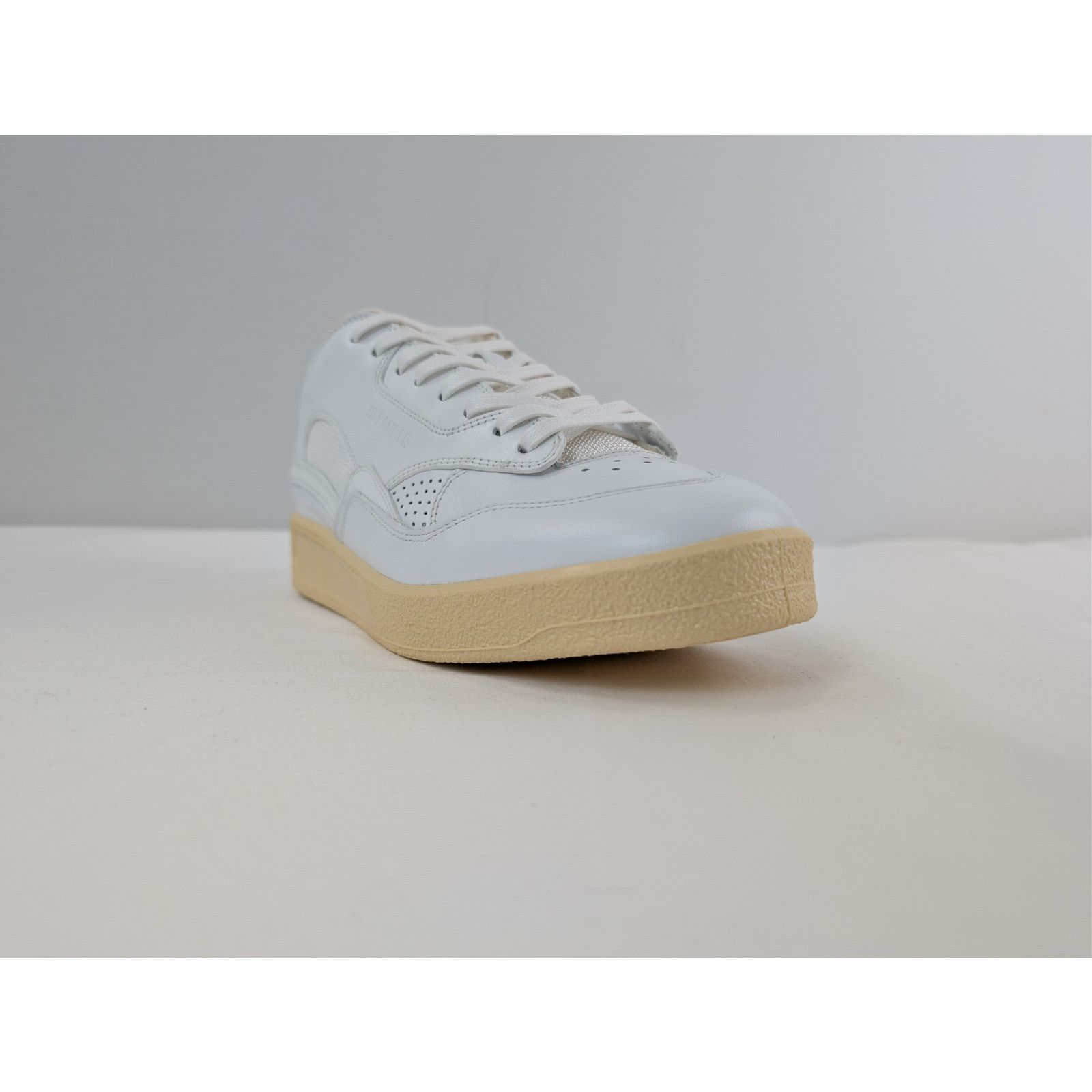 Jil Sander o1rshd1 Dragon Fabric Gummy Cow Nappa Sneakers in White Size US 10 / EU 43 - 3 Thumbnail
