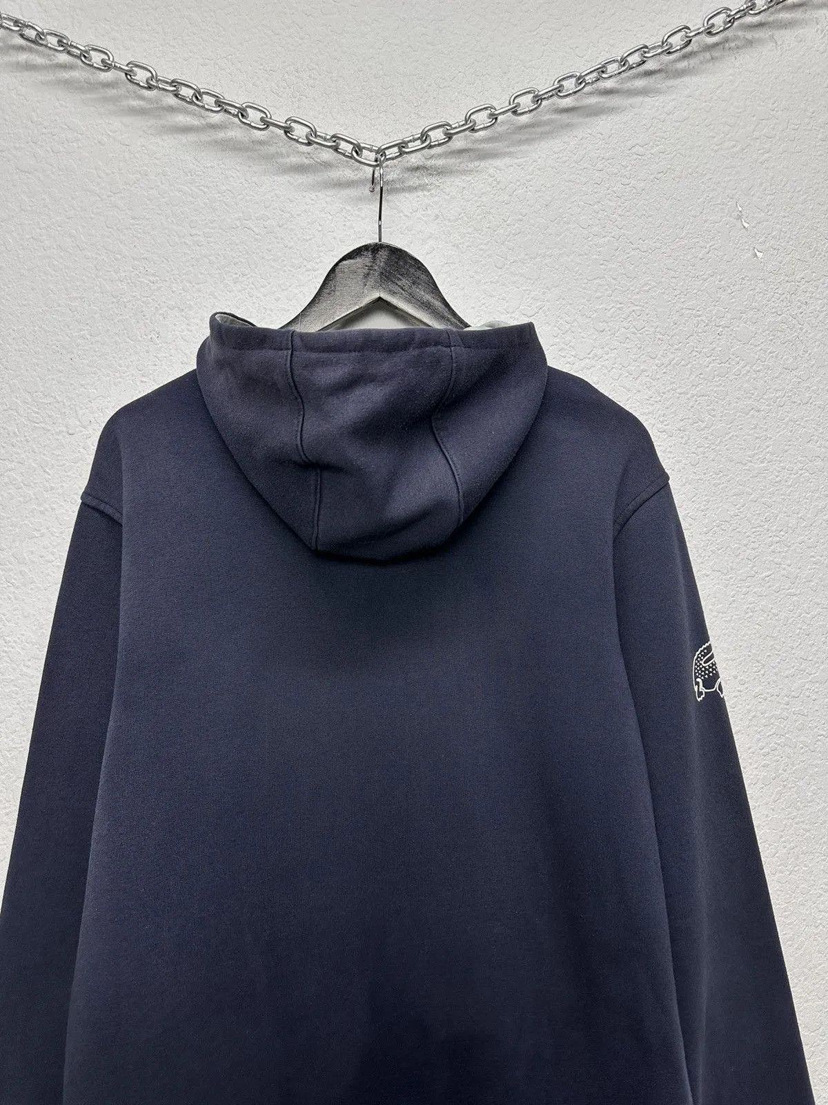 Vintage Vintage Blue Hoodie Lacoste Sport Casual Streewear Style Size US L / EU 52-54 / 3 - 11 Thumbnail