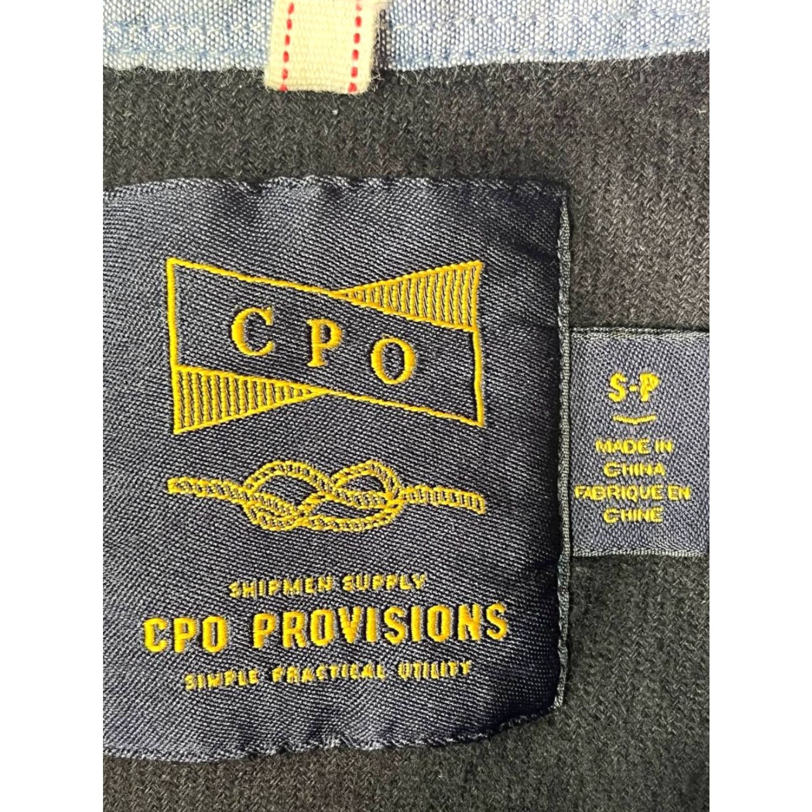 Vintage CPO Provisions Shirt Jacket Mens Small CPO Shacket Button Up Long Sleeve Size US S / EU 44-46 / 1 - 6 Thumbnail