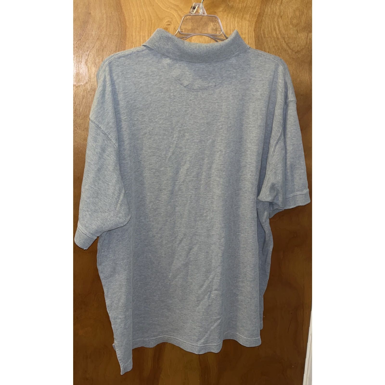 Ralph Lauren VINTAGE Ralph Lauren Chaps Polo Shirt Men XL Gray Cotton Casual Logo 90s Size US XL / EU 56 / 4 - 3 Thumbnail
