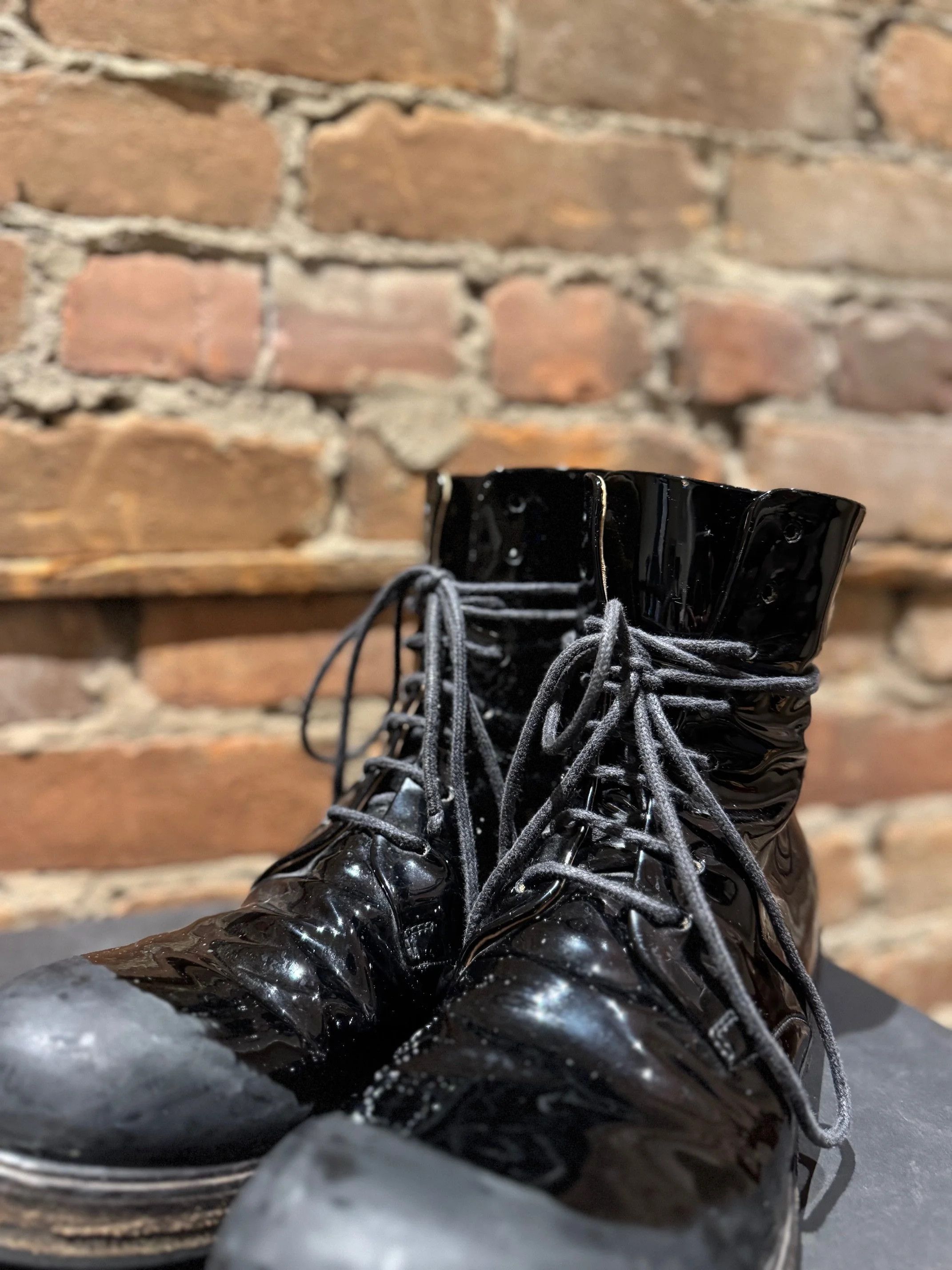 Marsell Marsèll Patent Lace-Up Ankle Boots Size US 8 / EU 41 - 7 Thumbnail