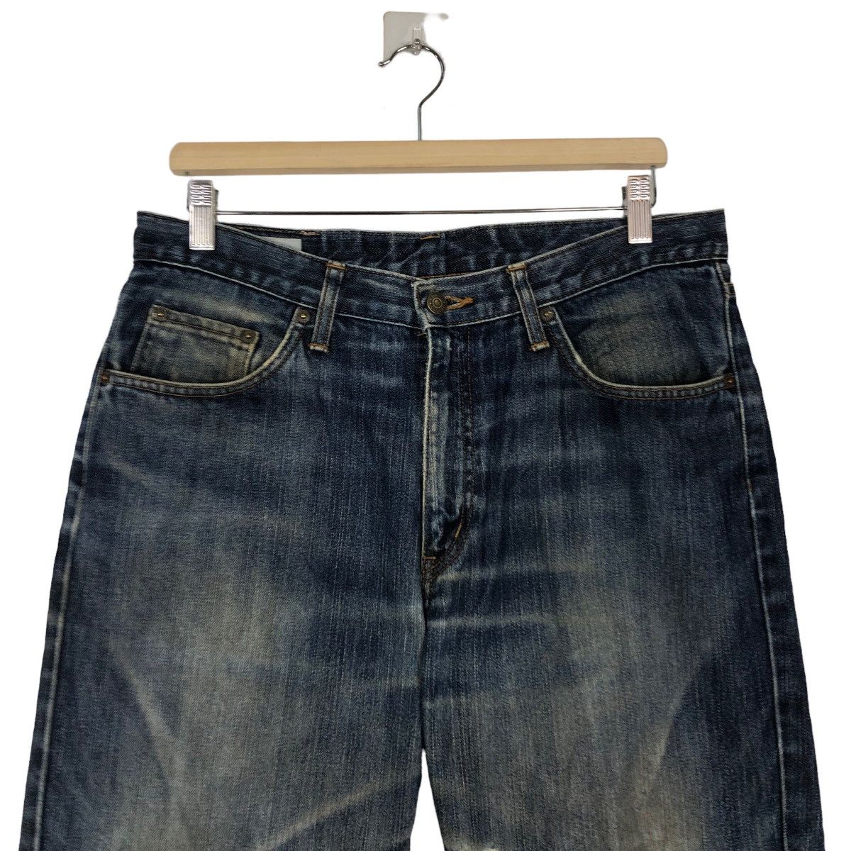 Japanese Brand 🔥90’s Vintage Edwin Denim Jeans Japan Made Size US 34 / EU 50 - 3 Thumbnail