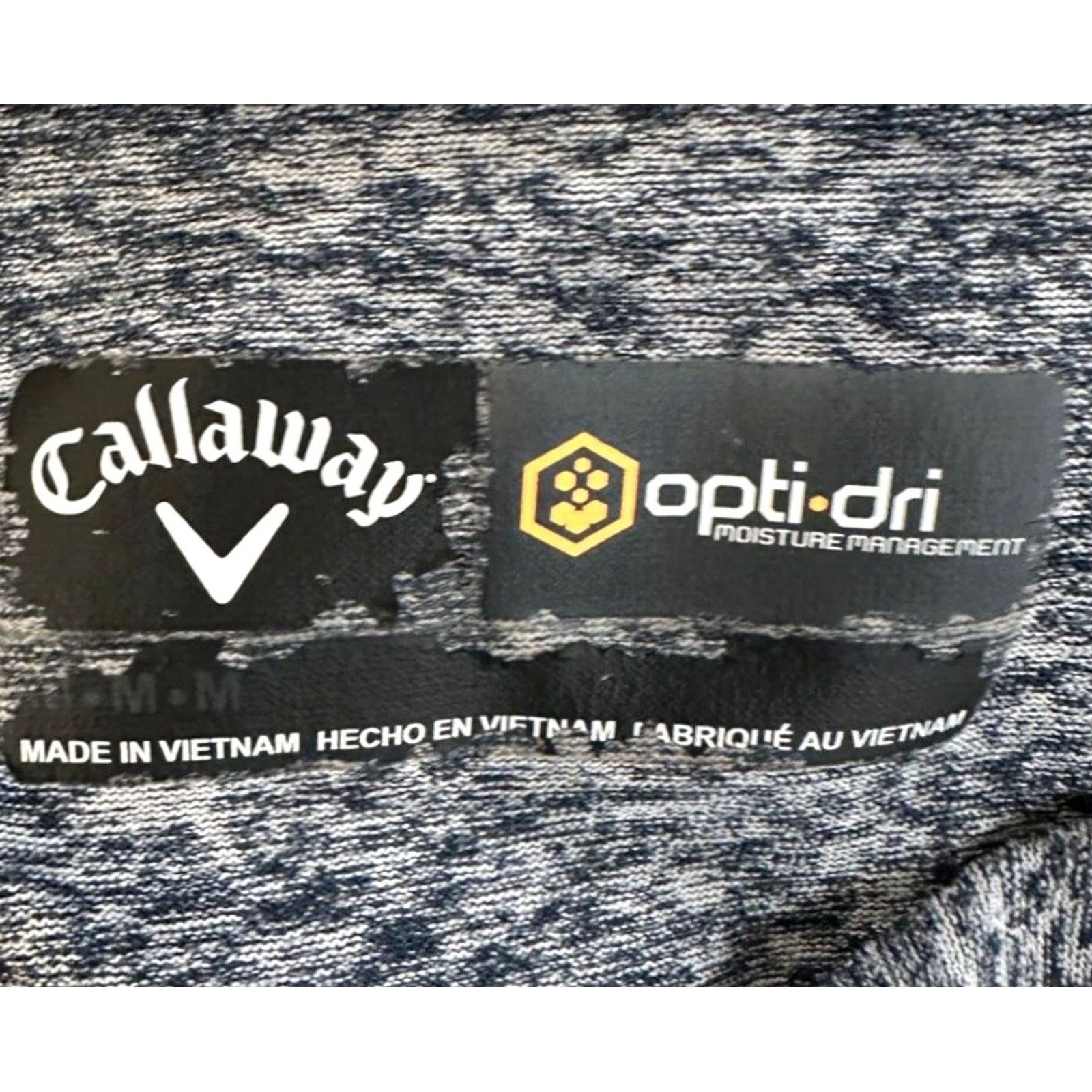 Callaway Callaway Shirt Mens Medium Opti-Dri Colorblock Blue Grey Golf Polo Short Sleeve Polo with Breathable Fabric Summer Casual Athletic Rugby Size US M / EU 48-50 / 2 - 4 Thumbnail
