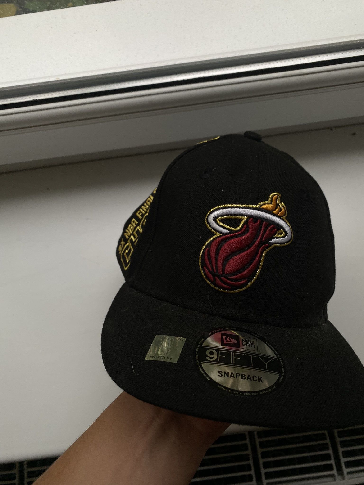 NBA × Vintage 2020 Miami Heat Era 3xNBA Finals Snapback Hat Cap One Size Size ONE SIZE - 1 Thumbnail