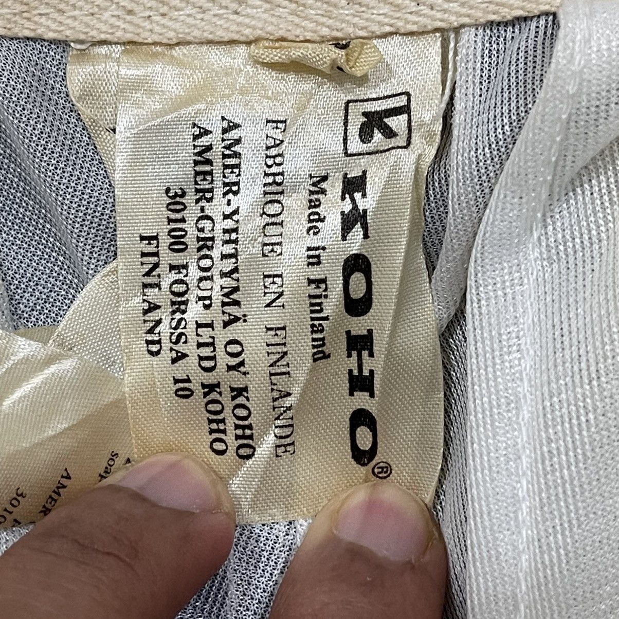 Koho × Vintage Rare Vintage 90s KOHO Made in Finland Motocross Pants Size US 30 / EU 46 - 19 Thumbnail