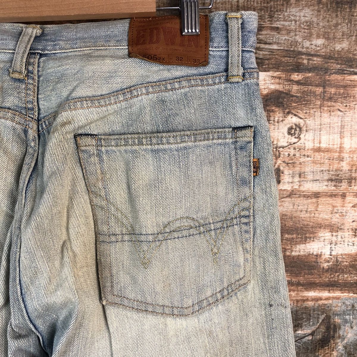 Edwin Edwin japan selvedge Blue Denim Pants #A2142 Size US 32 / EU 48 - 17 Thumbnail