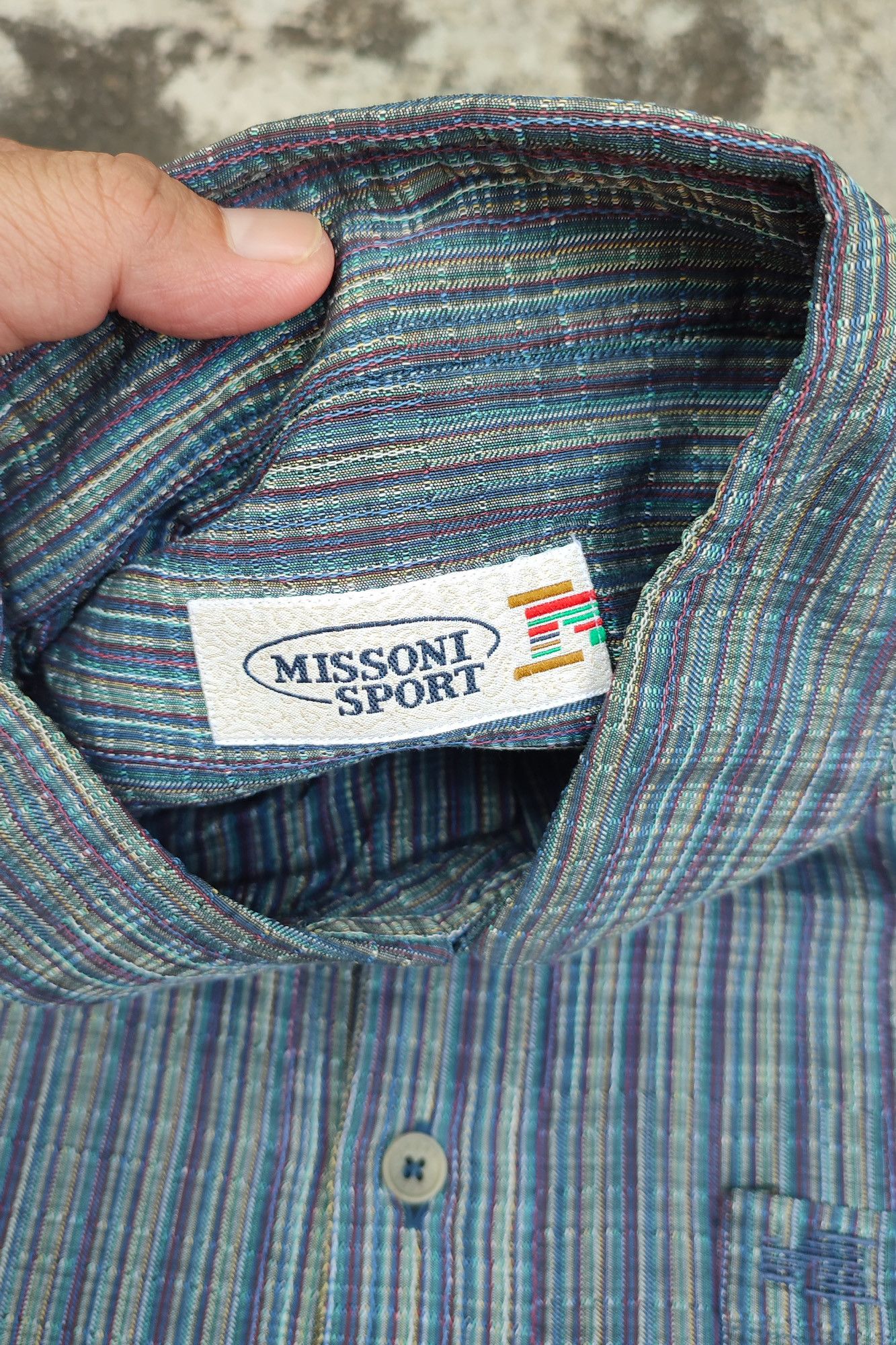 If Six Was Nine × Missoni Missoni Sport Vintage shirt Size US M / EU 48-50 / 2 - 3 Thumbnail