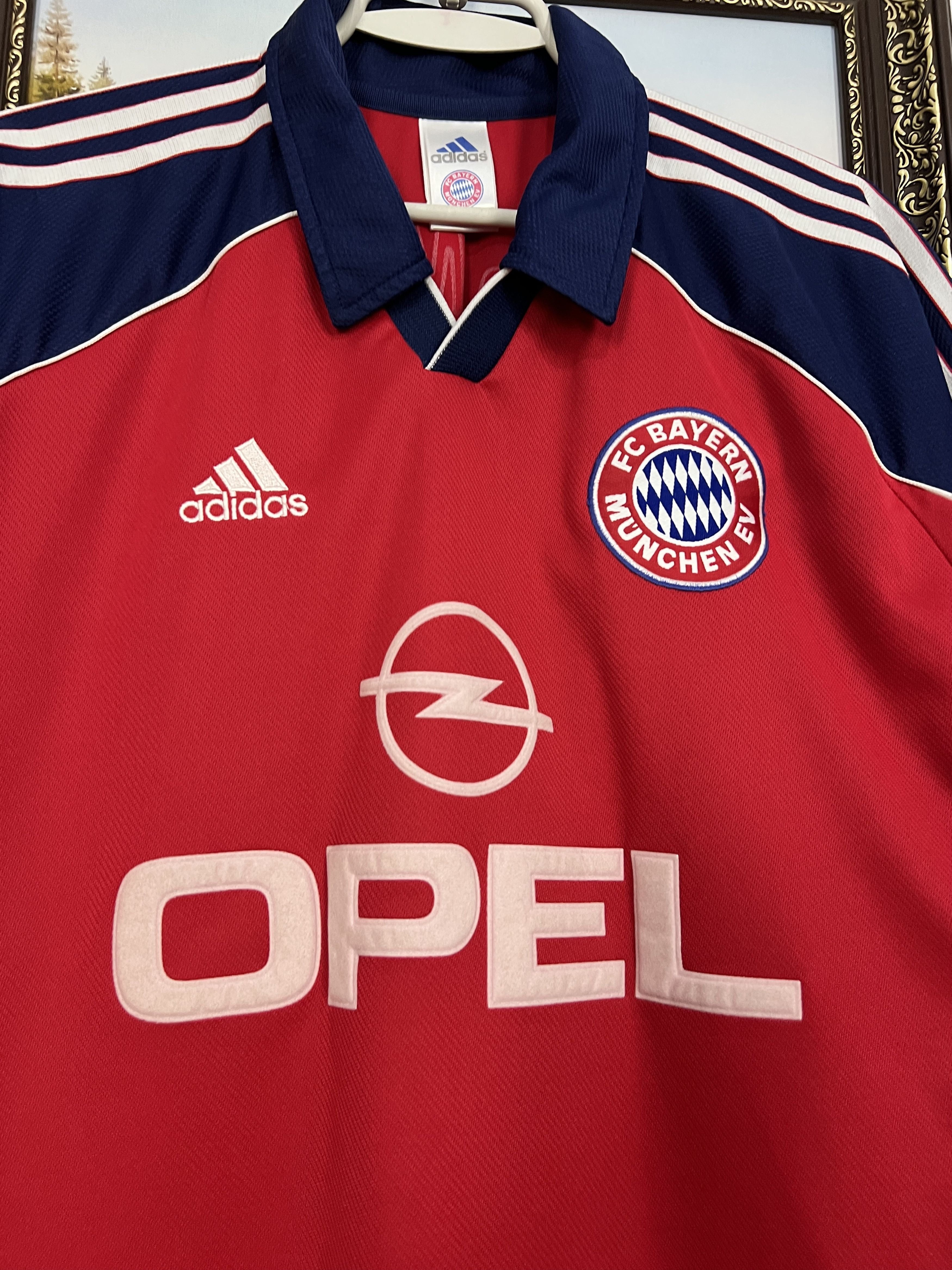 Adidas Bayern Munich football shirt Soccer Adidas Jersey Trikot Size US XL / EU 56 / 4 - 3 Thumbnail