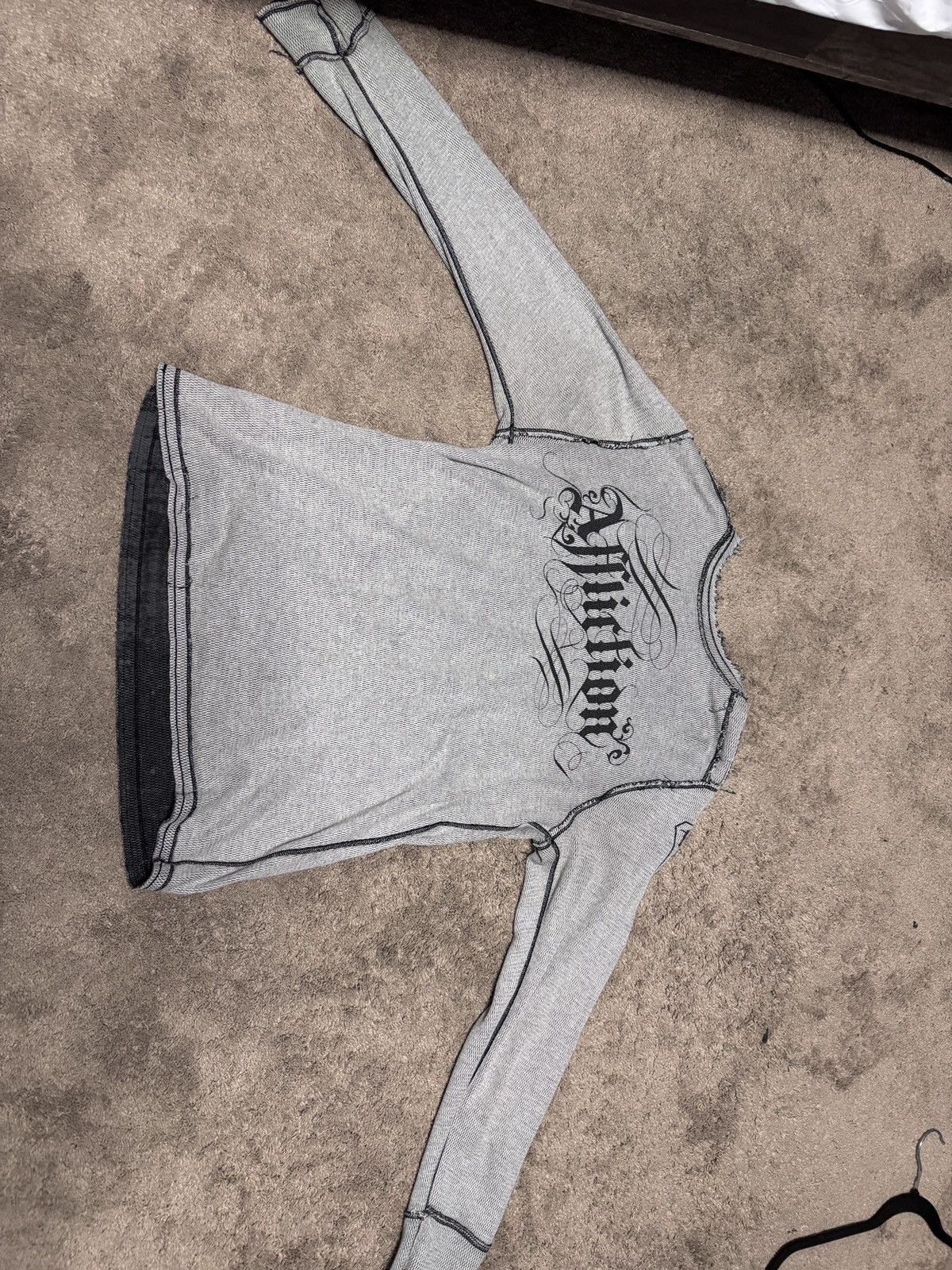 Affliction Reverse-able affliction thermal long sleeve t shirt Size US L / EU 52-54 / 3 - 5 Thumbnail