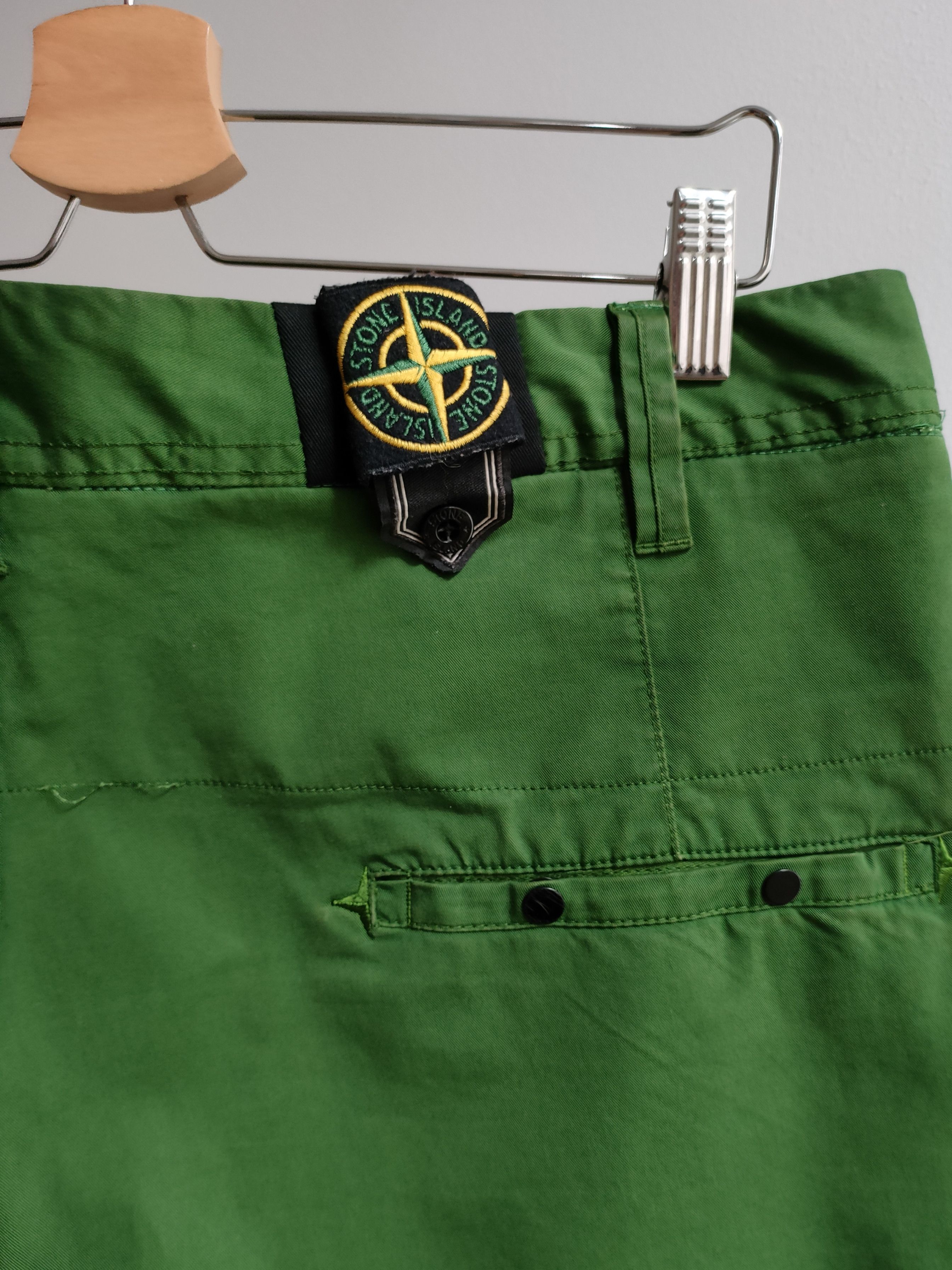 Stone Island A/W 2008 Stone Island green chino pants Size US 36 / EU 52 - 4 Thumbnail