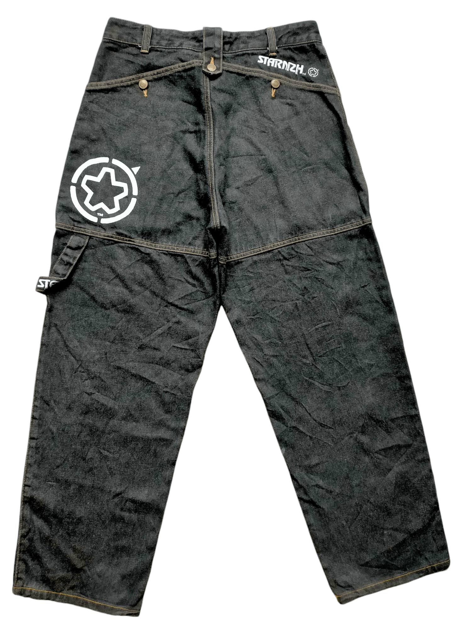 Japanese Brand Vintage Japanese Brand Starnzh Baggy Jeans Size US 32 / EU 48 - 1 Thumbnail