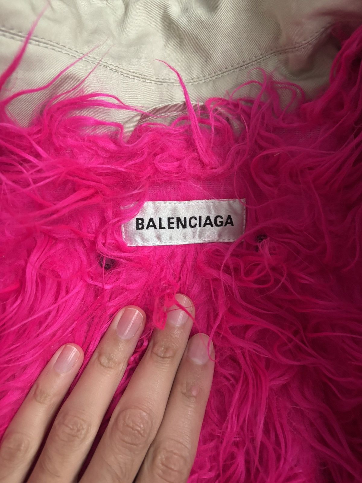Balenciaga Balenciaga 7 layer jacket pink fur Size US M / EU 48-50 / 2 - 3 Thumbnail