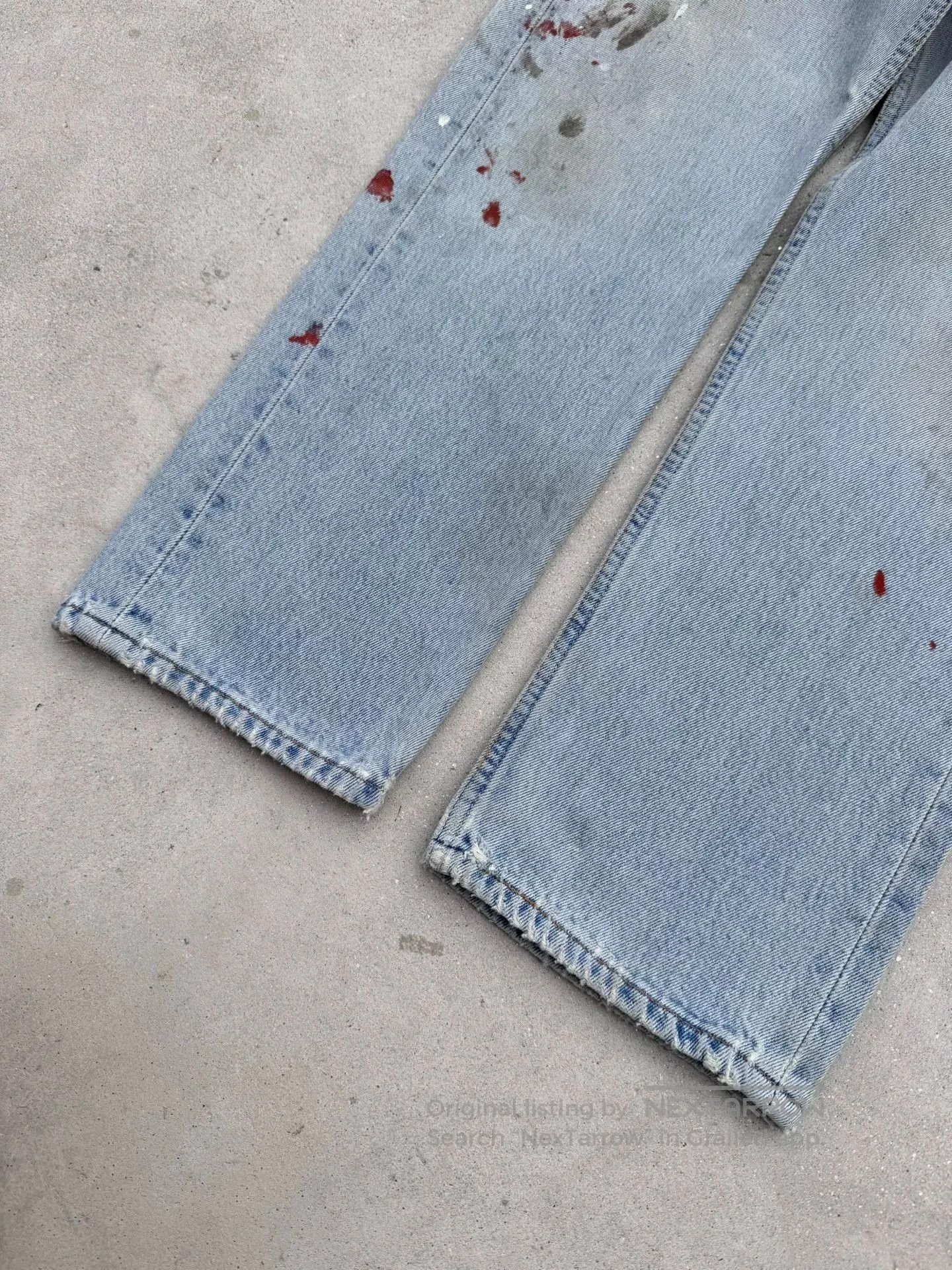 Vintage Vintage 00s Levi's 501 Straight Jeans. Size 31" - 3 Thumbnail