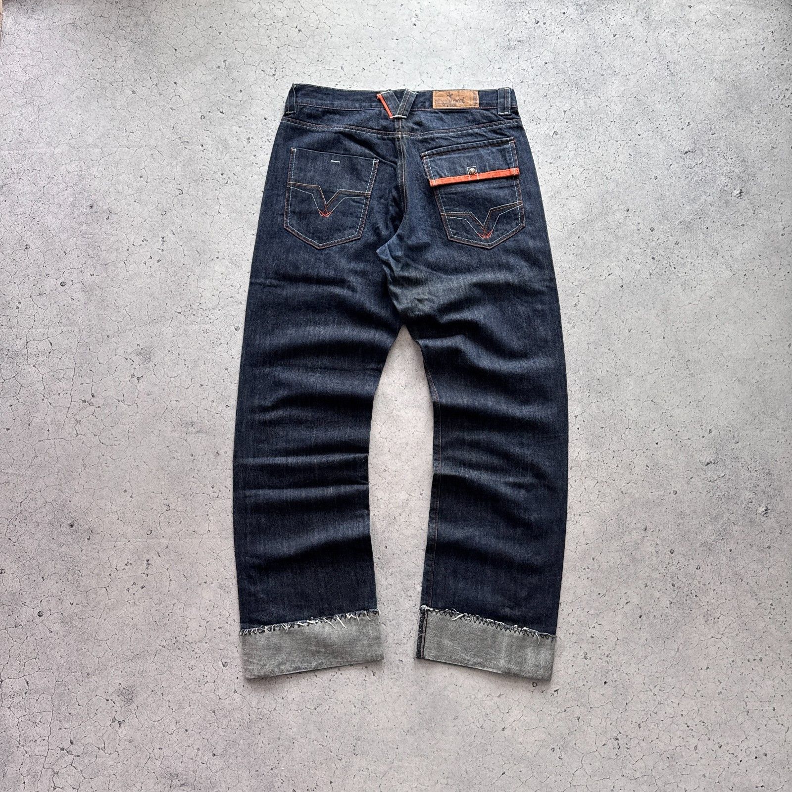 Neighborhood Neighborhood Selvedge Japan Denim Baggy Jeans Mens 34 Size Size US 34 / EU 50 - 10 Thumbnail