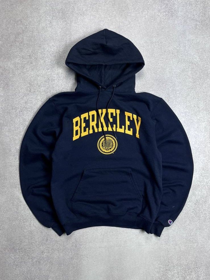 Vintage Vintage 90's Berkeley Champion Boxy Hoodie Y2K S Size US S / EU 44-46 / 1 - 1 Thumbnail