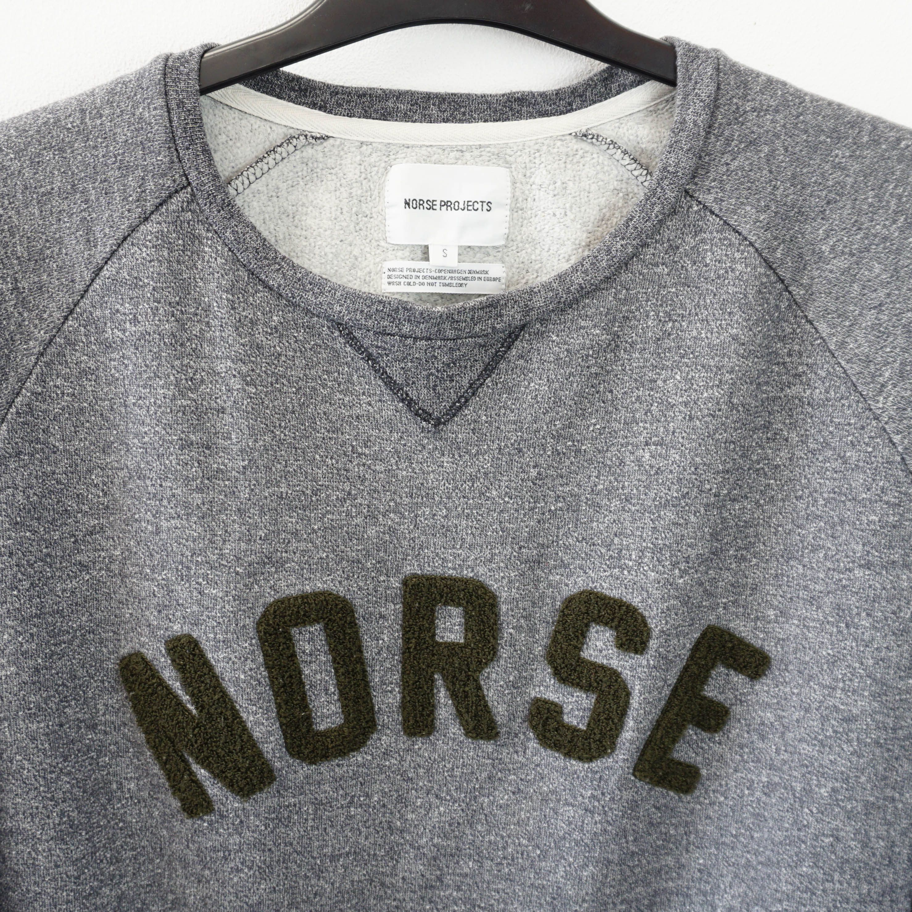 Norse Projects Embroidery NORSE Logo Crewneck Sweatshirt Size US XS / EU 42 / 0 - 2 Thumbnail