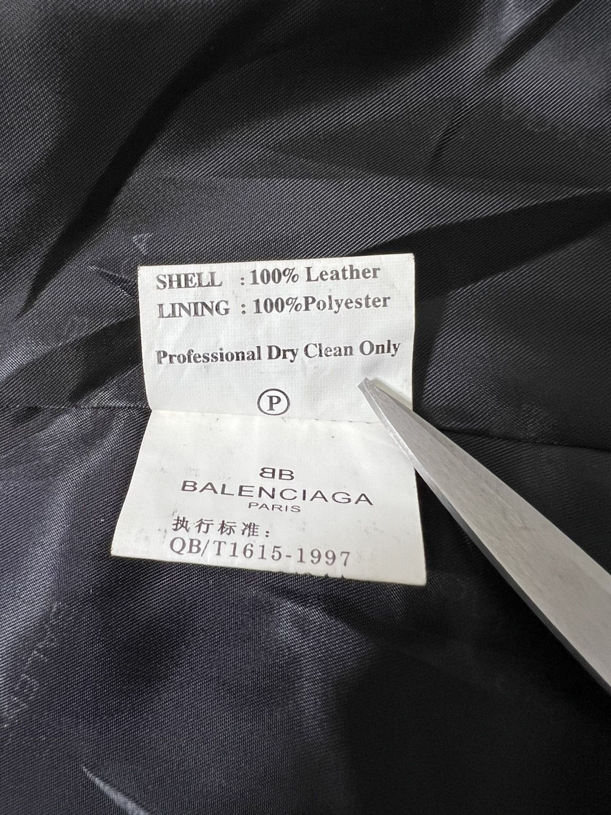 Balenciaga Balenciaga - Vintage - 1997 - Leather Blazer Size US L / EU 52-54 / 3 - 17 Thumbnail