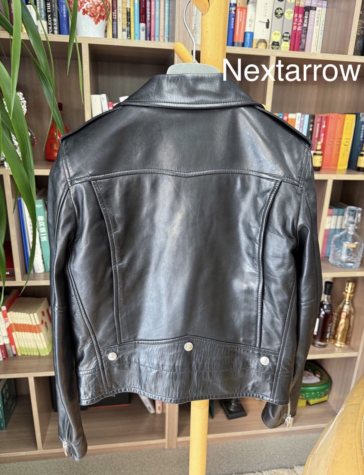 Saint Laurent Paris × Yves Saint Laurent Saint Laurent 16fw sheepskin L01 locomotive leather jacket Size XS / US 0-2 / IT 36-38 - 2 Thumbnail