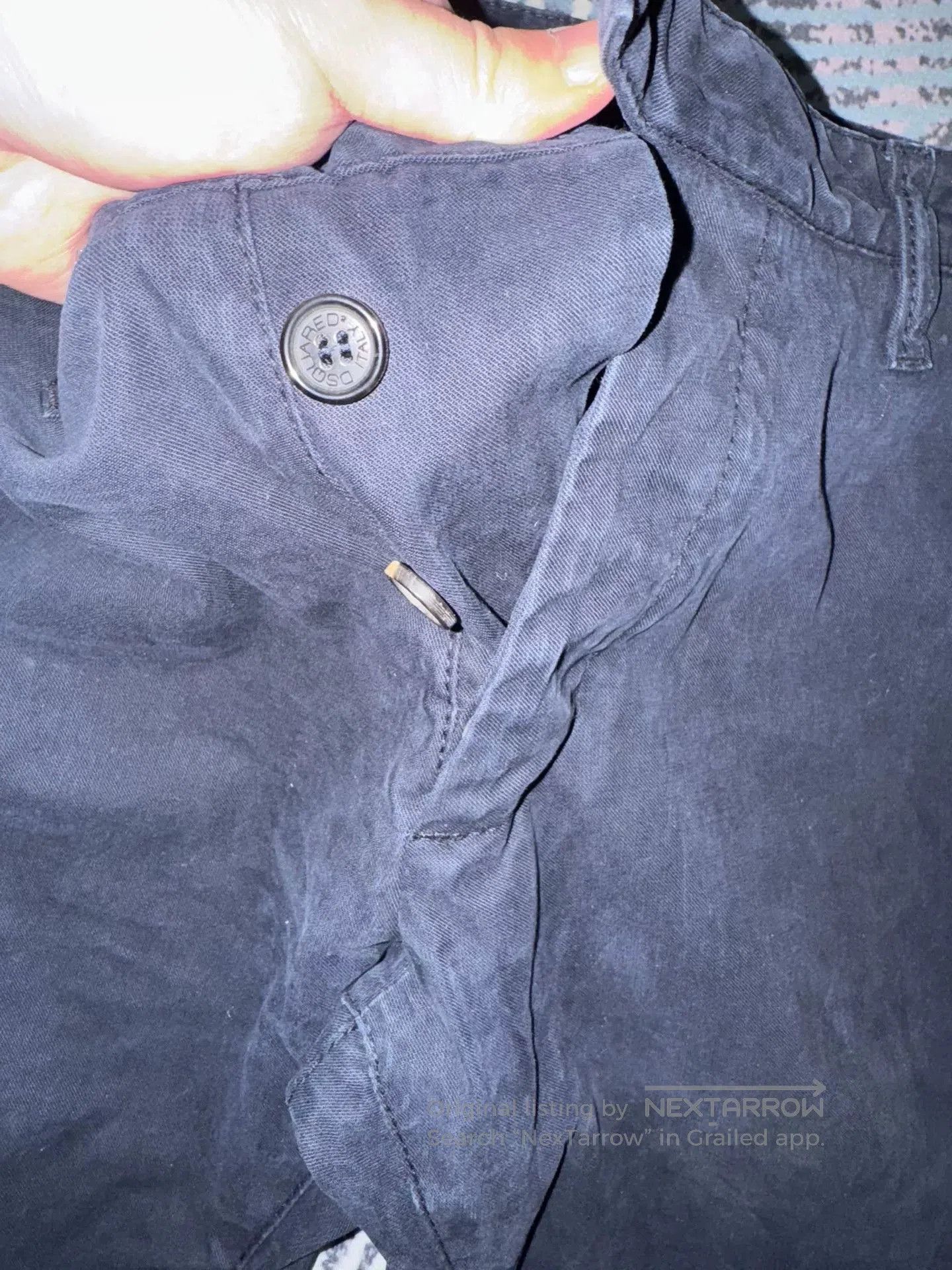 Dsquared2 Dsquared2 Washed Casual Straight Pants. Size US 30 / EU 46 - 4 Thumbnail
