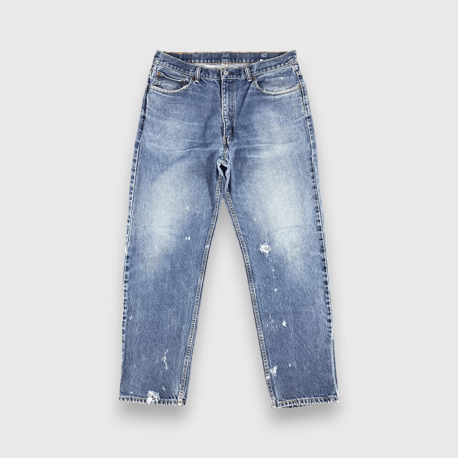 Levi's Vintage Blue Wash Levis 550 Jeans-J2061 Size US 37 - 1 Thumbnail