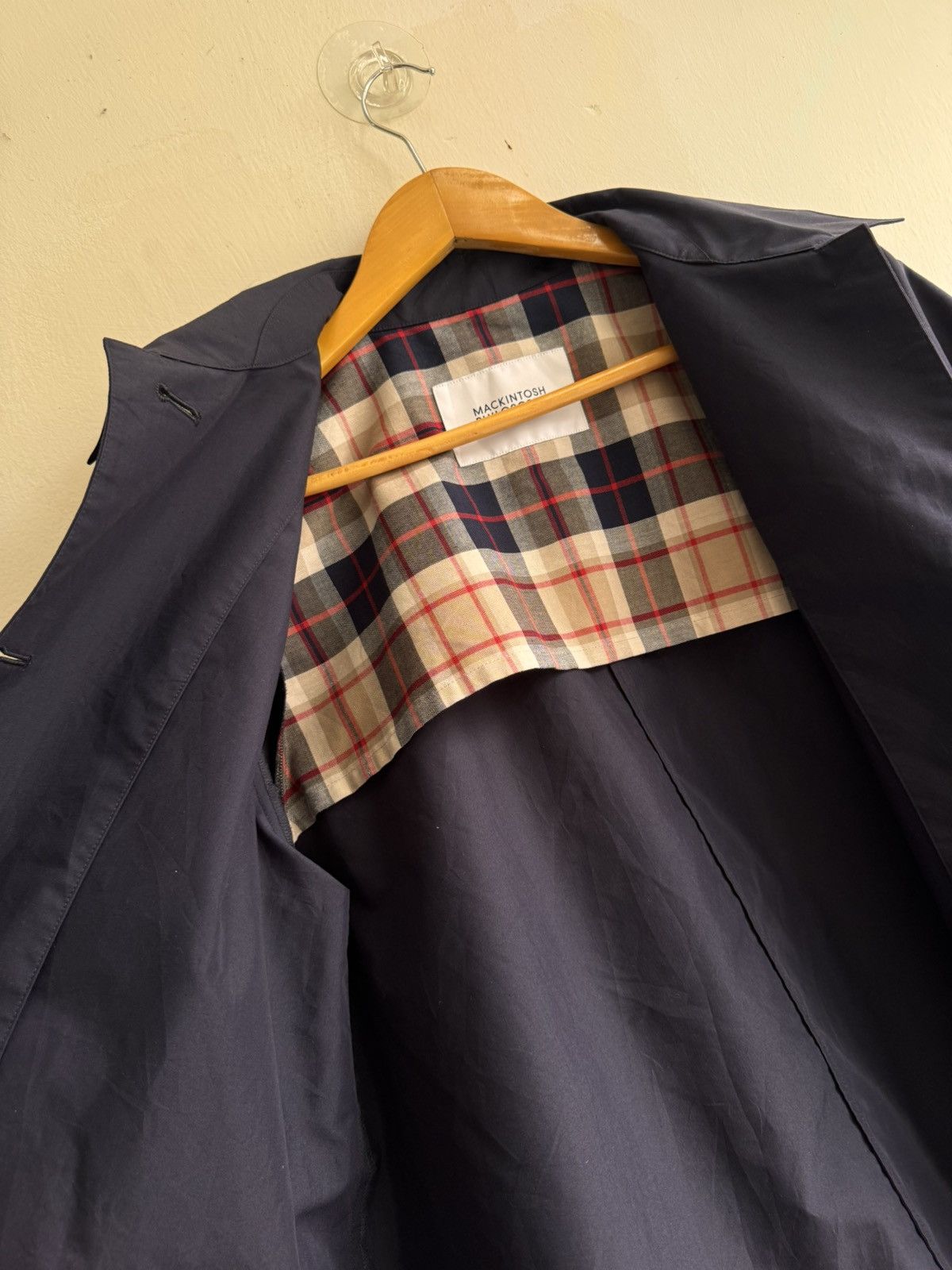 Mackintosh Mackintosh Philosophy Navy Trench Coat blue navy🔥 Size S / US 4 / IT 40 - 12 Thumbnail